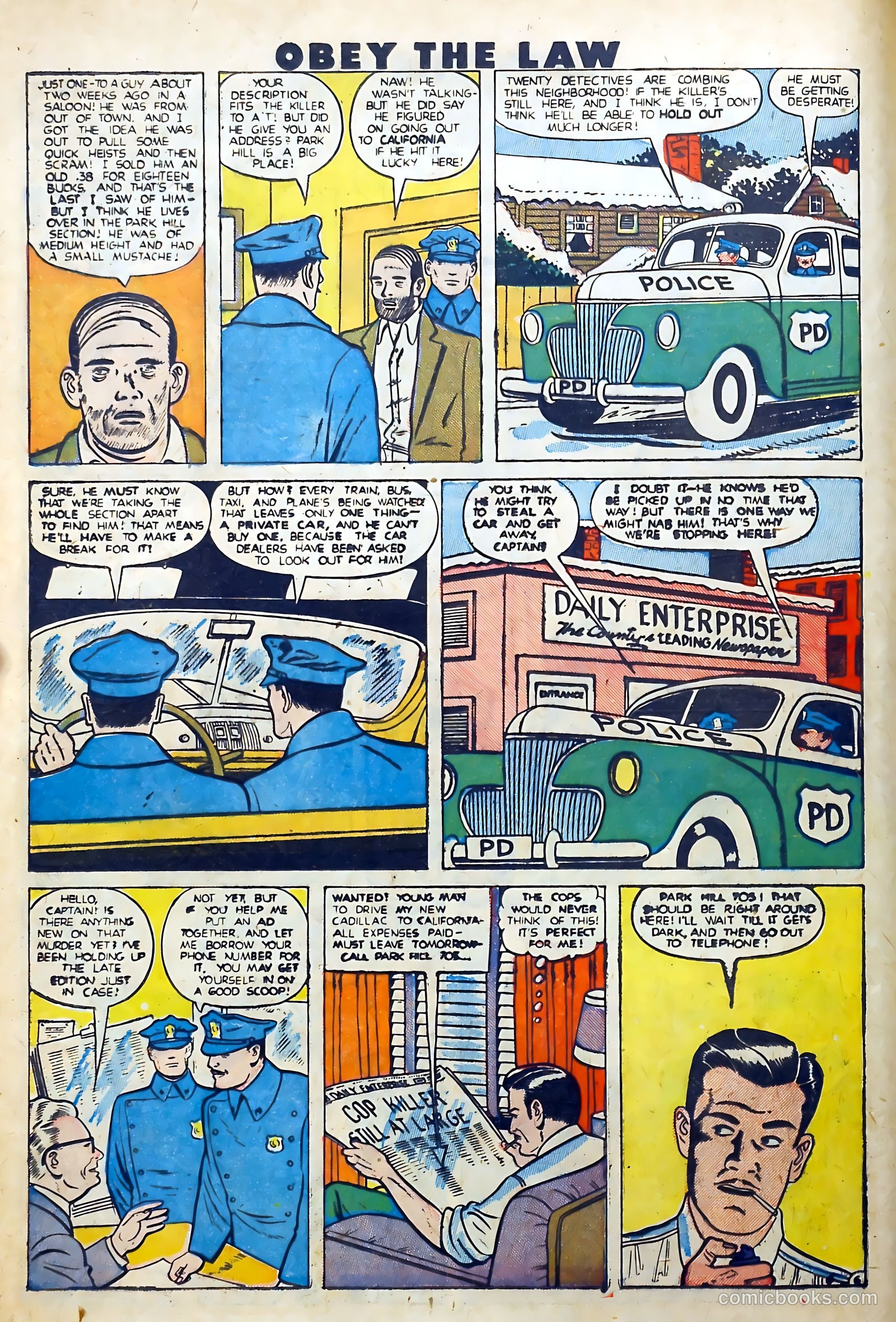 Crime and Punishment #19 (1949) — page 20 of 52