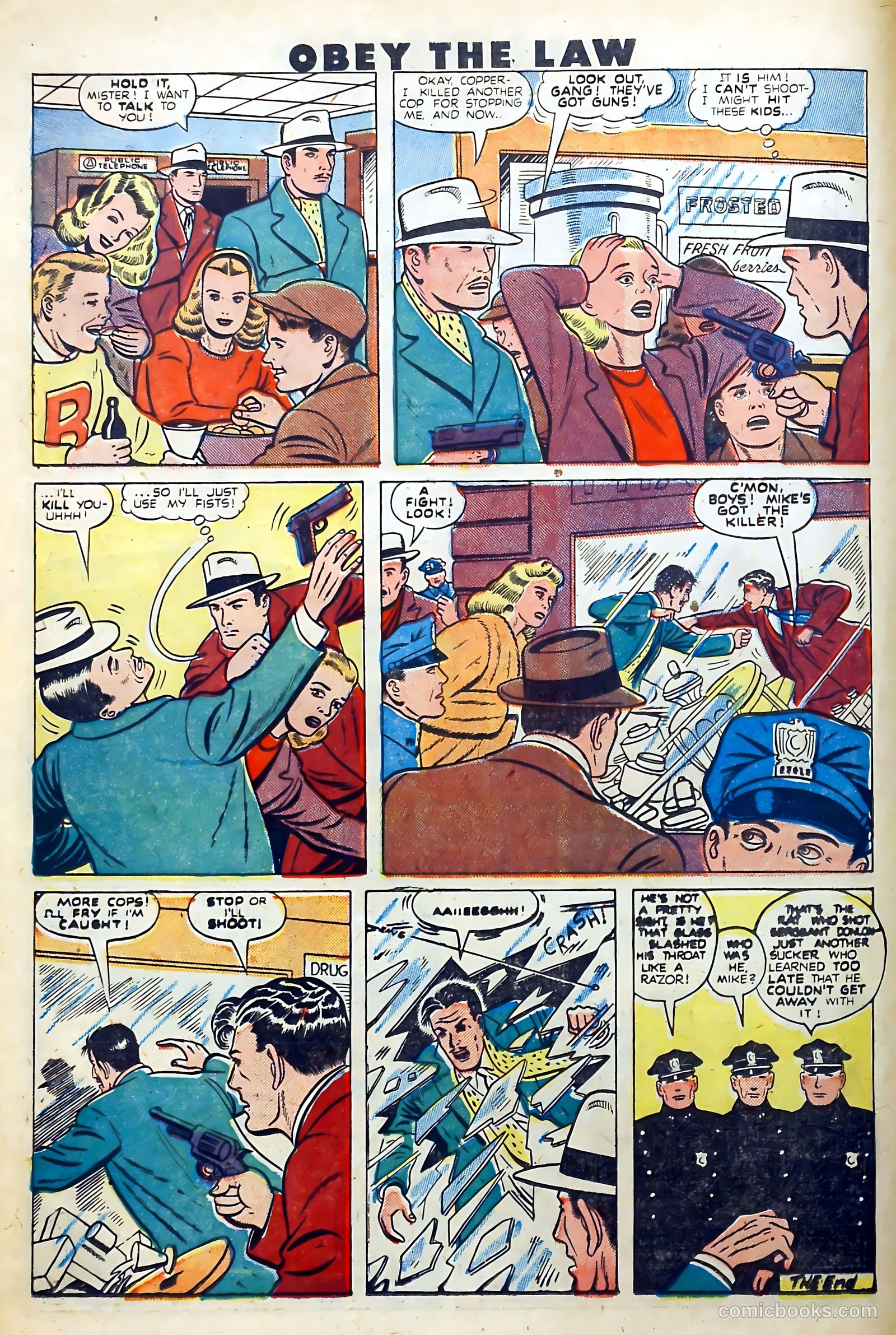 Crime and Punishment #19 (1949) — page 22 of 52