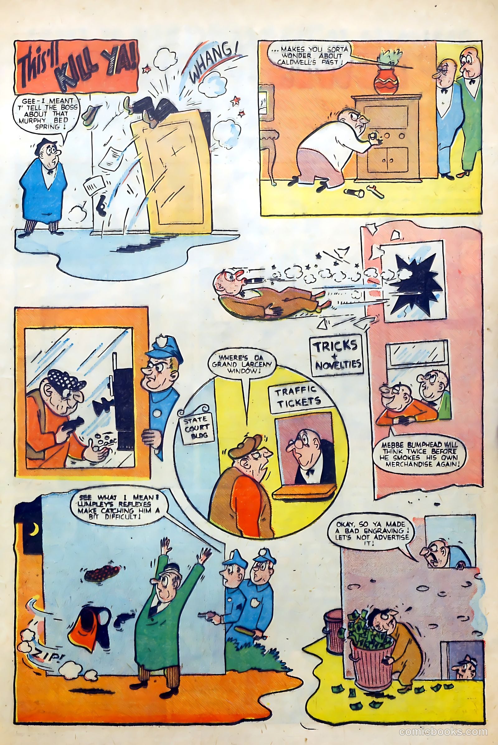 Crime and Punishment #19 (1949) — page 25 of 52