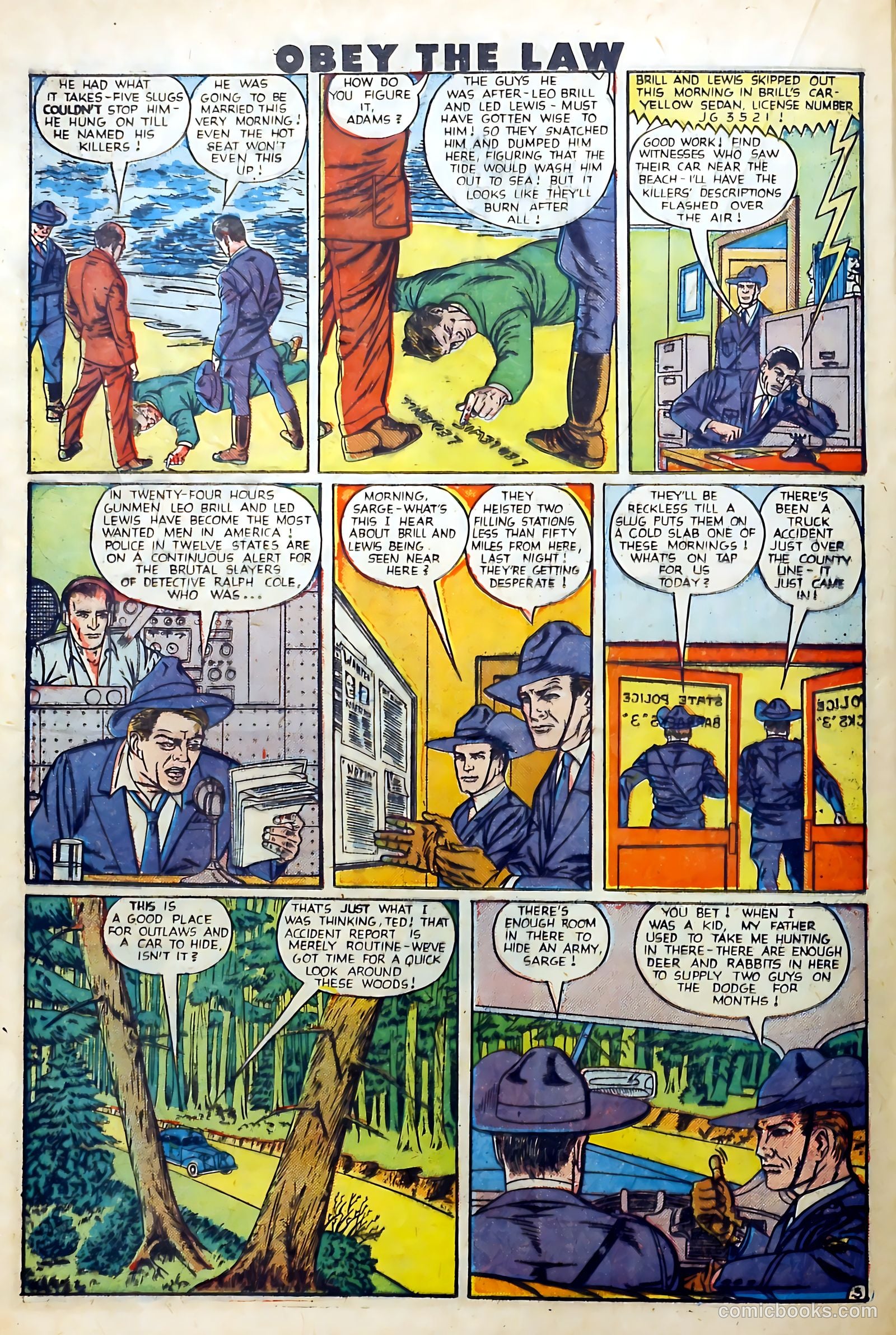 Crime and Punishment #19 (1949) — page 28 of 52