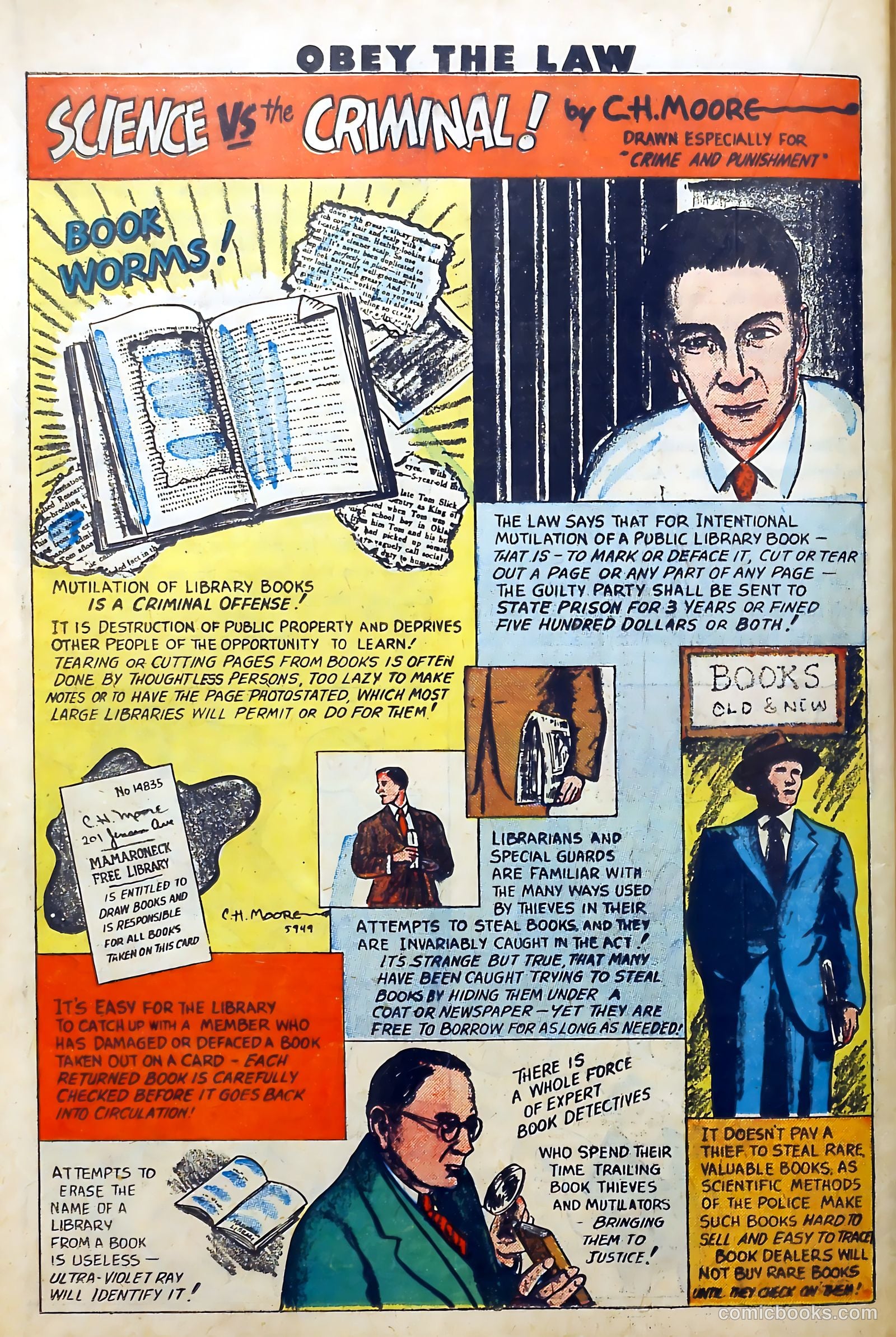 Crime and Punishment #19 (1949) — page 38 of 52