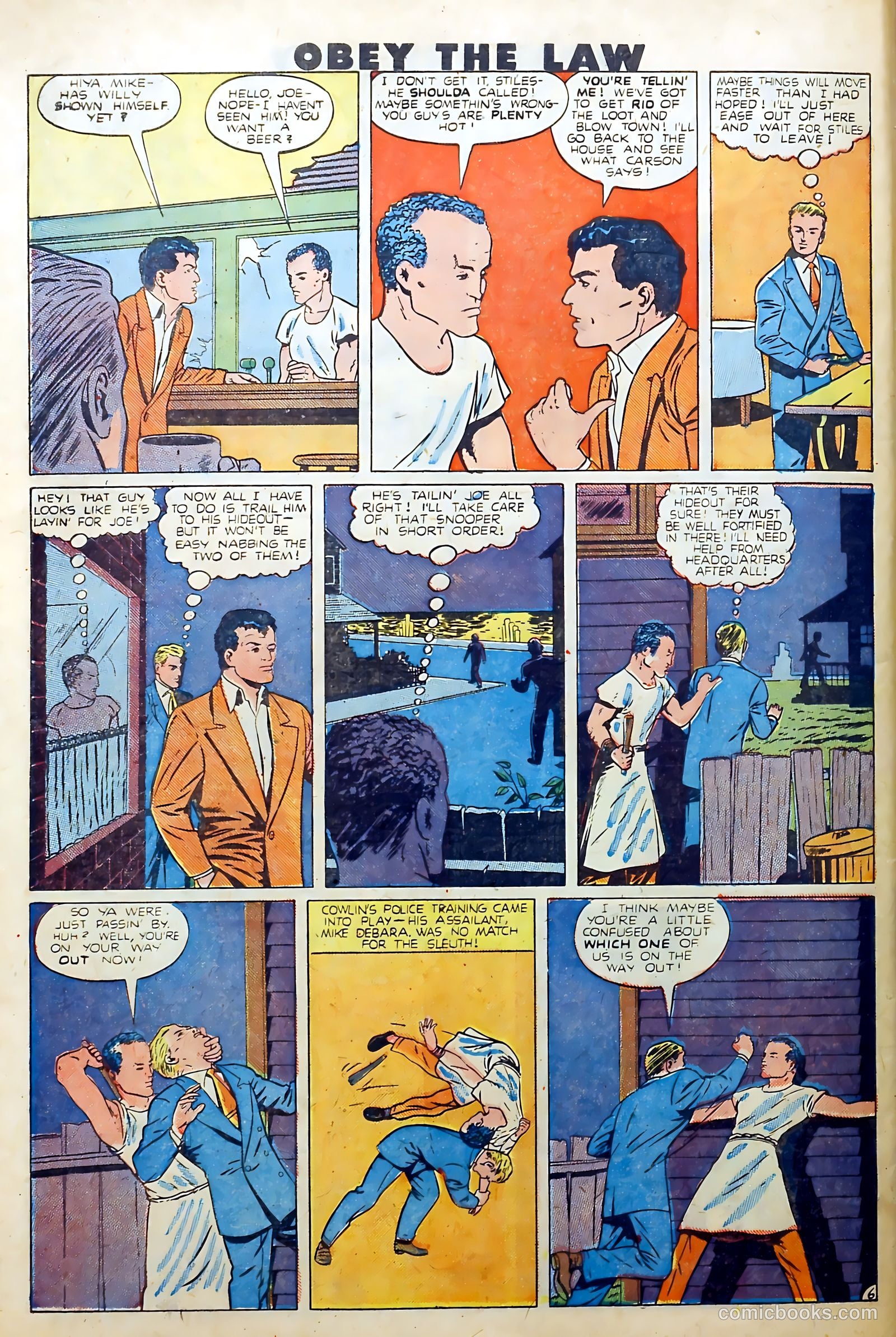 Crime and Punishment #19 (1949) — page 46 of 52
