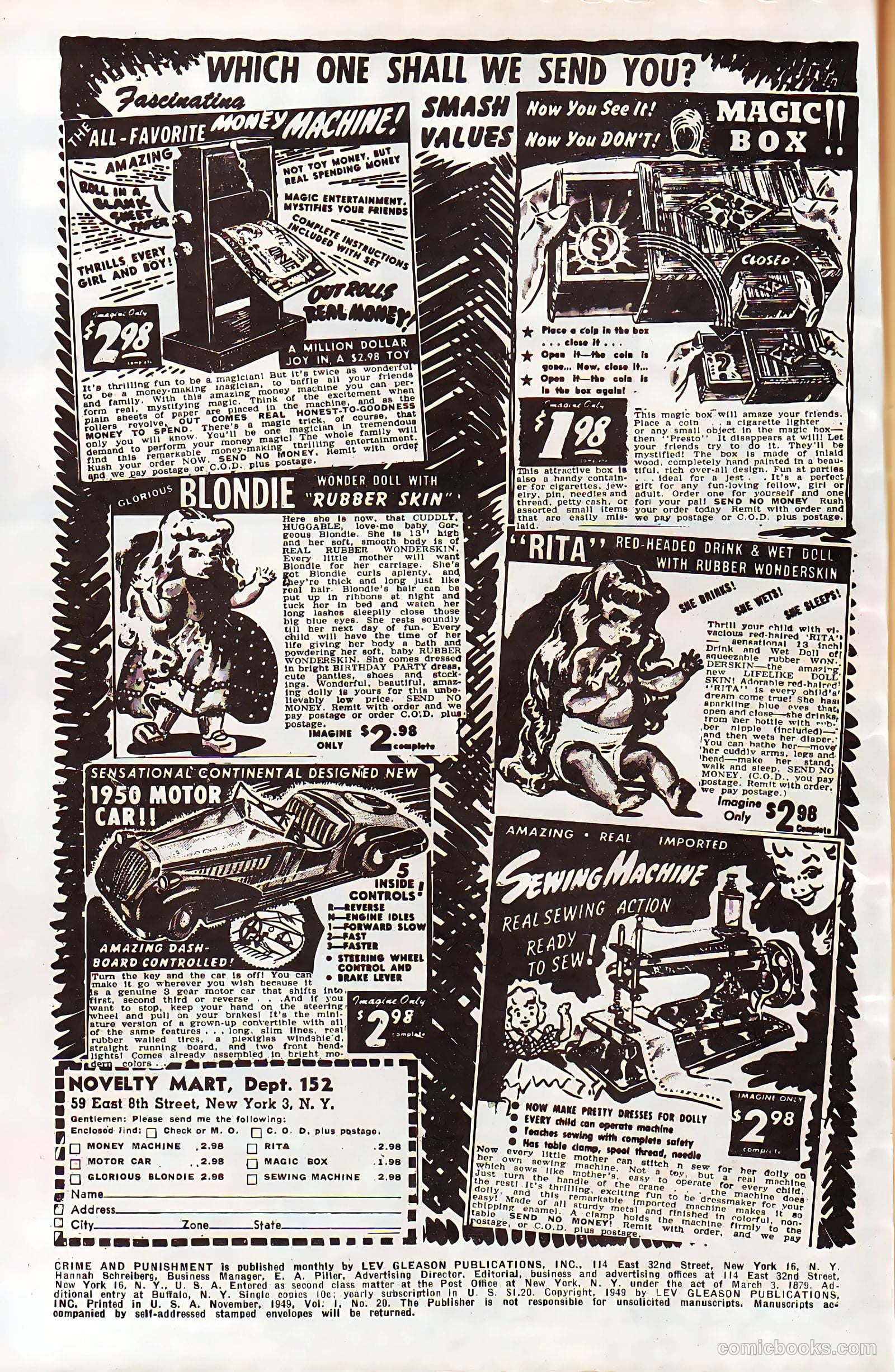 Crime and Punishment #20 (1949) — page 2 of 52