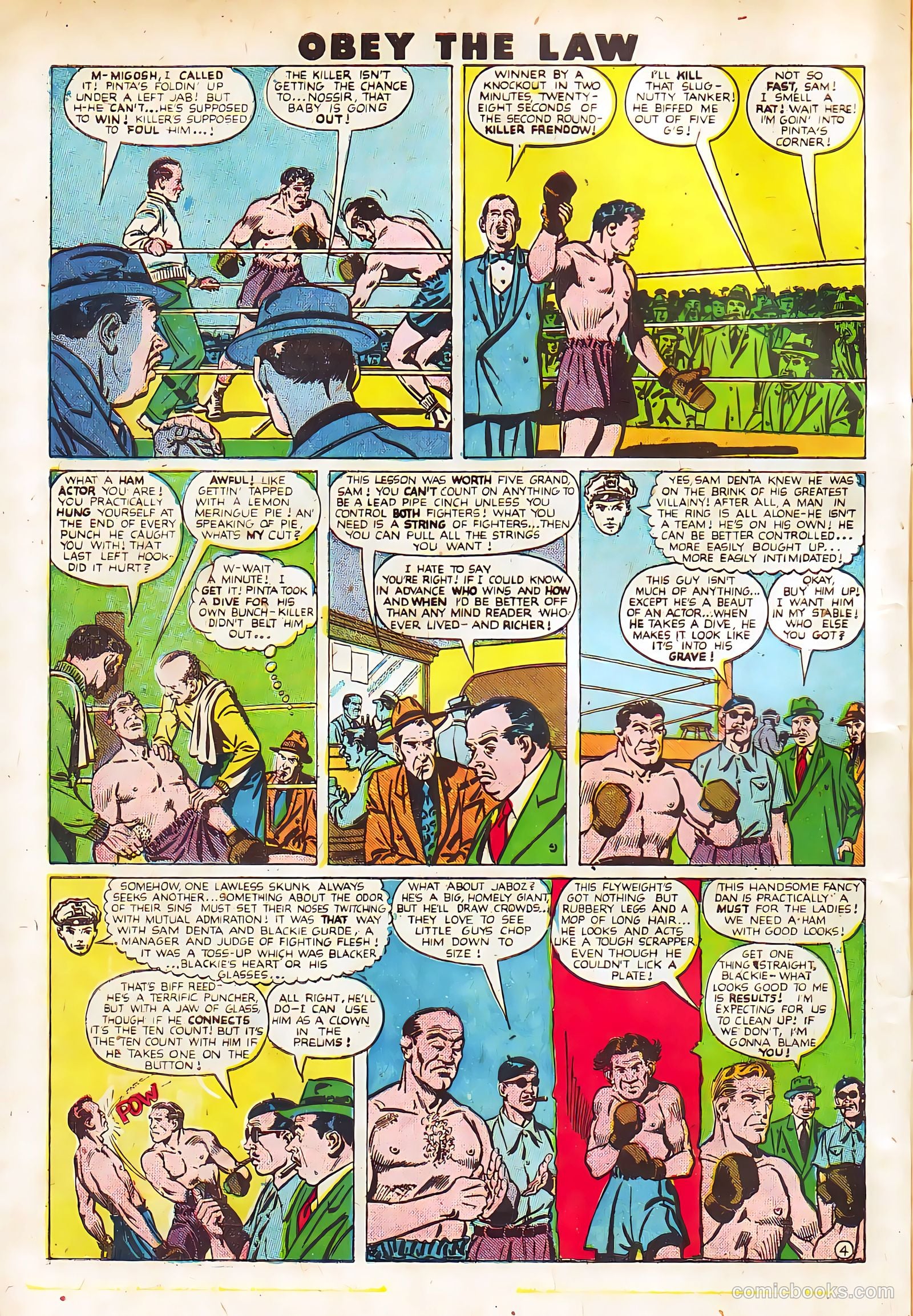 Crime and Punishment #20 (1949) — page 6 of 52