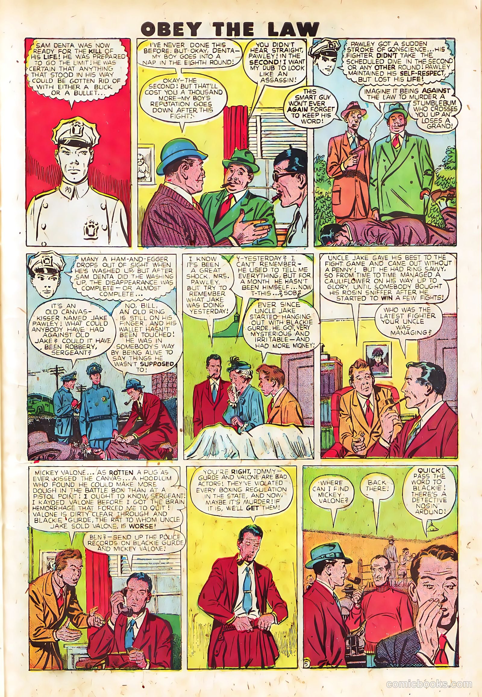Crime and Punishment #20 (1949) — page 7 of 52