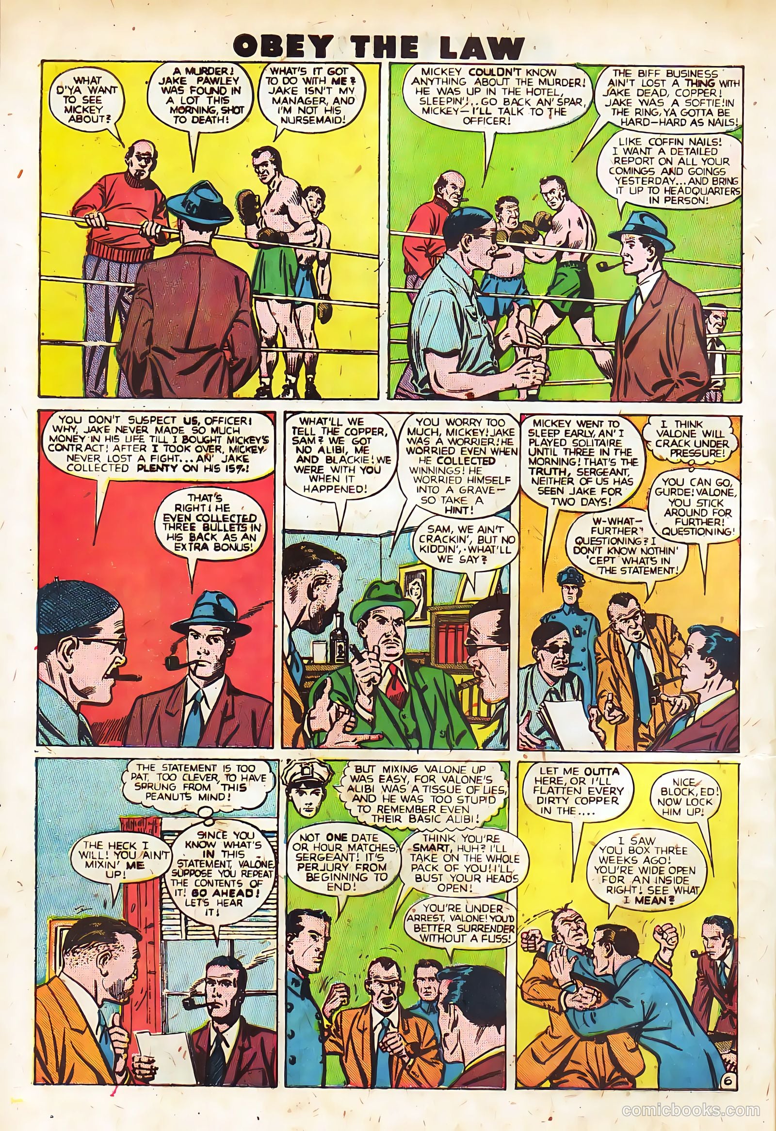 Crime and Punishment #20 (1949) — page 8 of 52