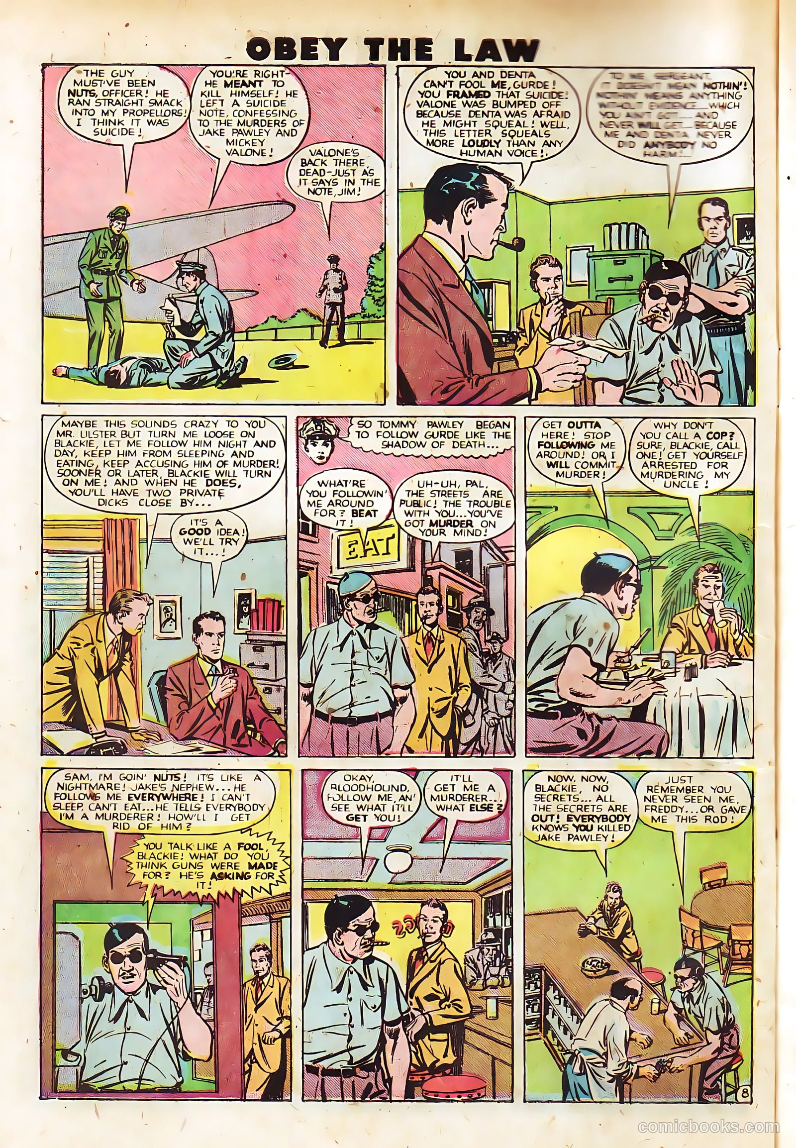 Crime and Punishment #20 (1949) — page 10 of 52
