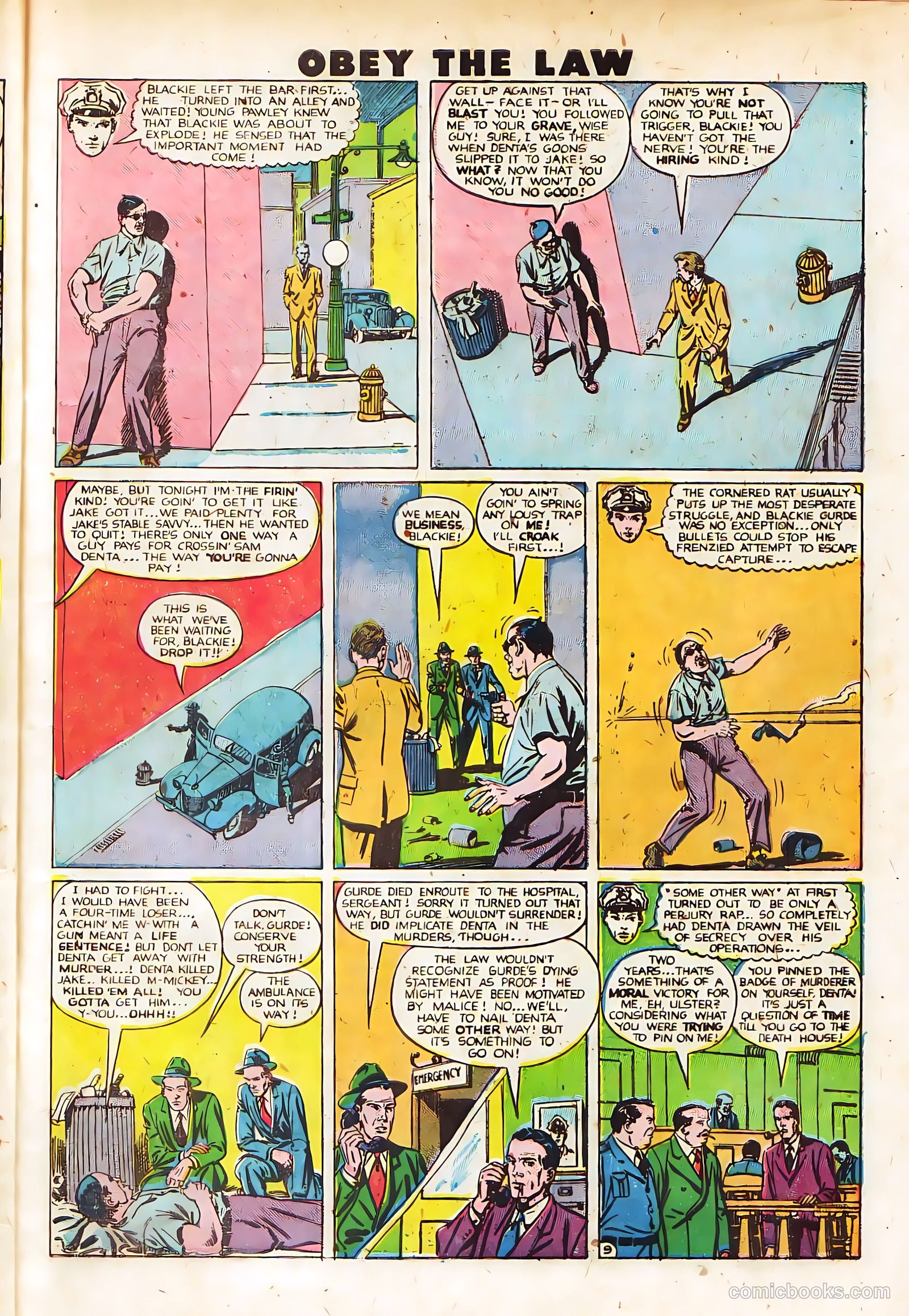 Crime and Punishment #20 (1949) — page 11 of 52