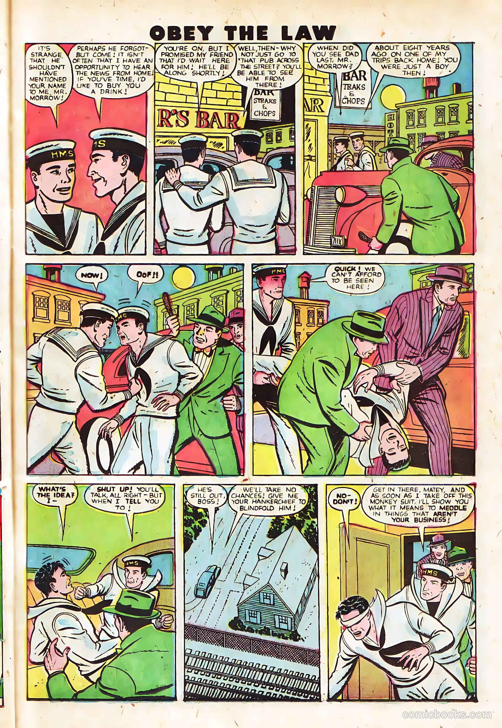 Crime and Punishment #20 (1949) — page 19 of 52
