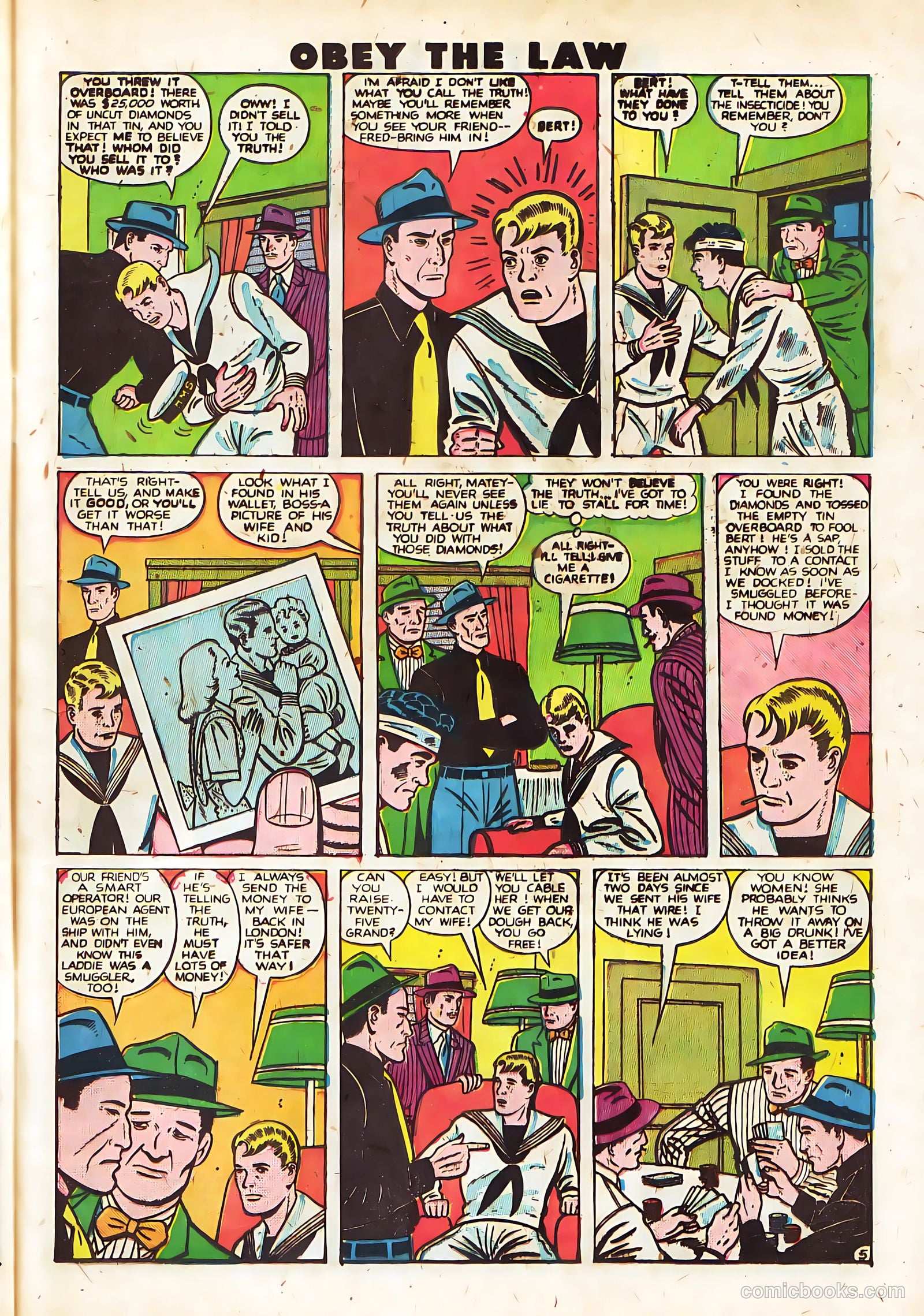 Crime and Punishment #20 (1949) — page 21 of 52