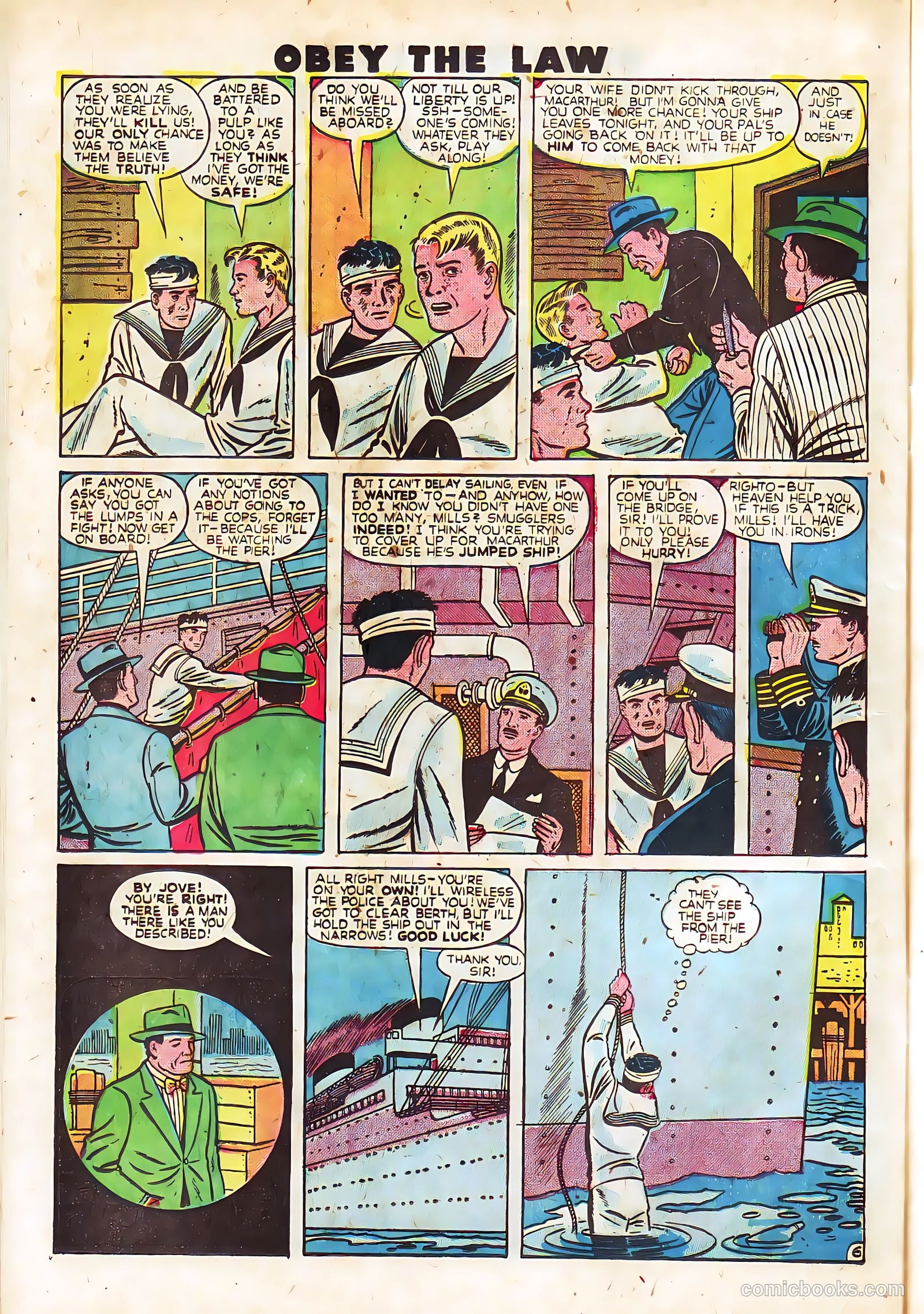 Crime and Punishment #20 (1949) — page 22 of 52