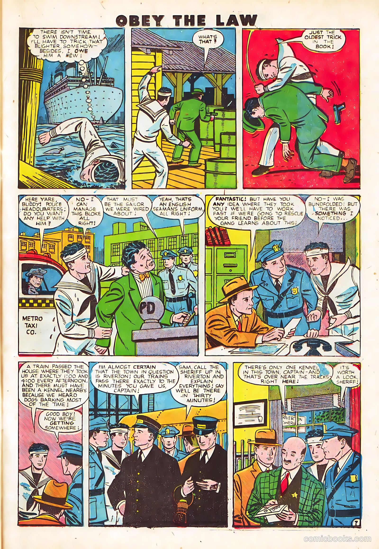 Crime and Punishment #20 (1949) — page 23 of 52
