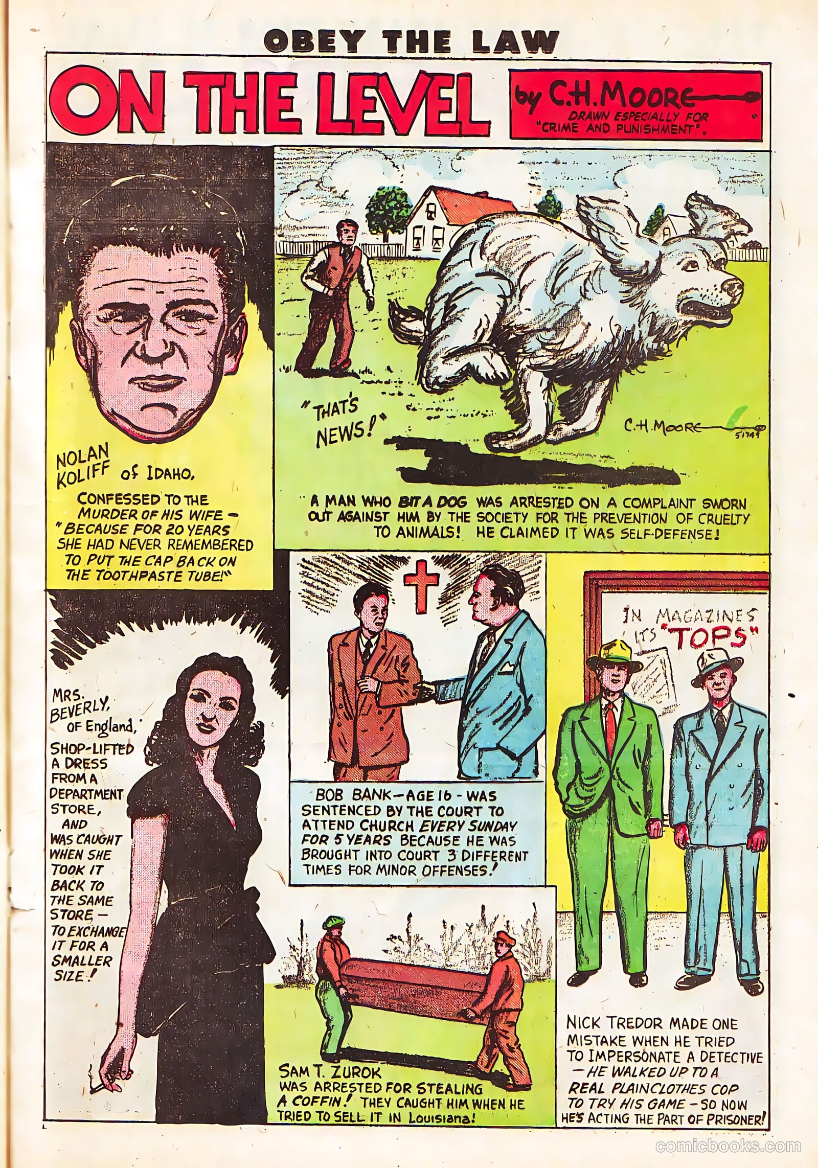 Crime and Punishment #20 (1949) — page 25 of 52