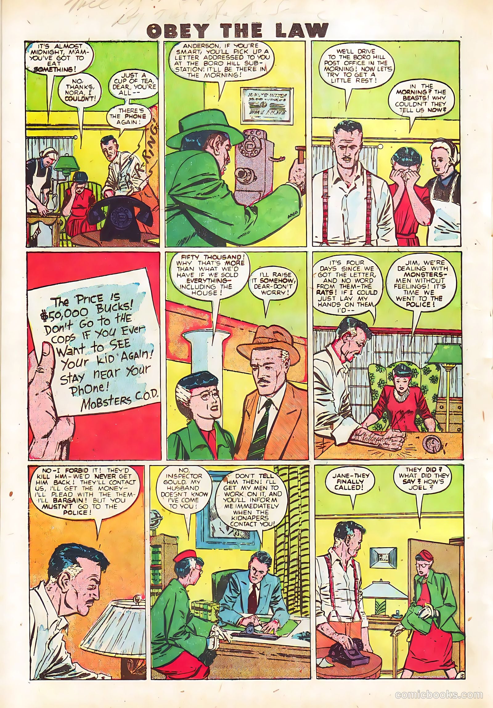 Crime and Punishment #20 (1949) — page 28 of 52