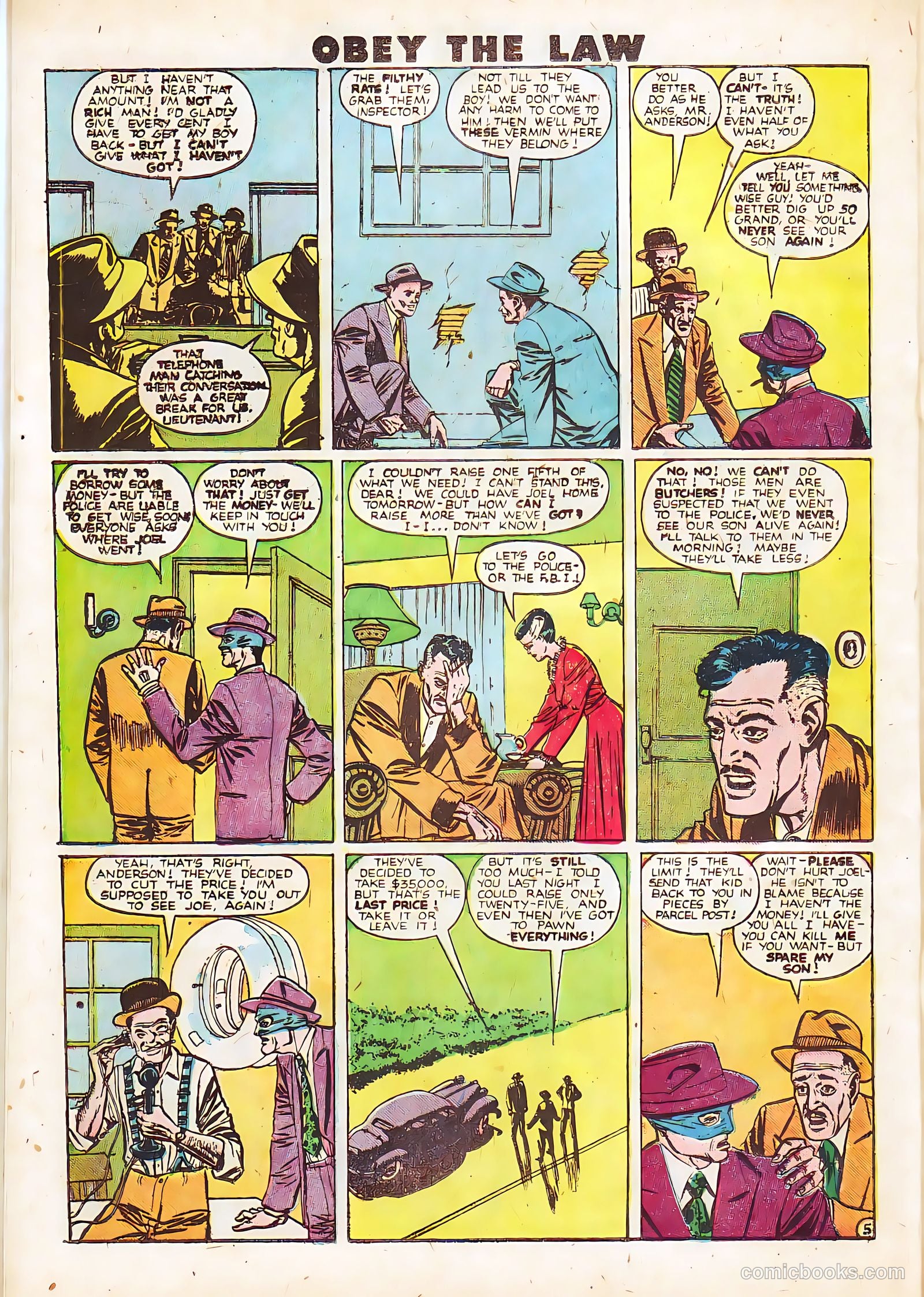 Crime and Punishment #20 (1949) — page 30 of 52