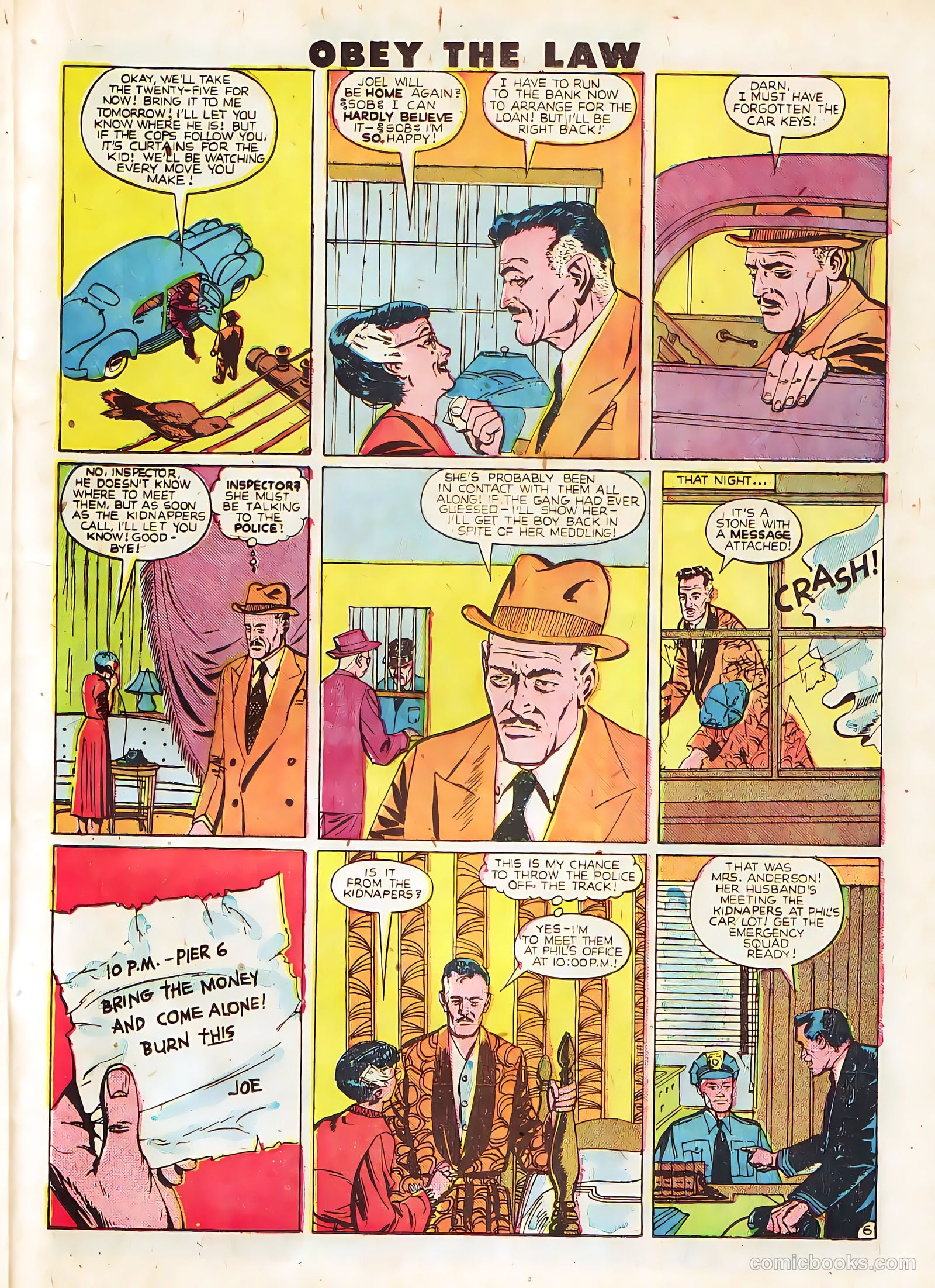 Crime and Punishment #20 (1949) — page 31 of 52