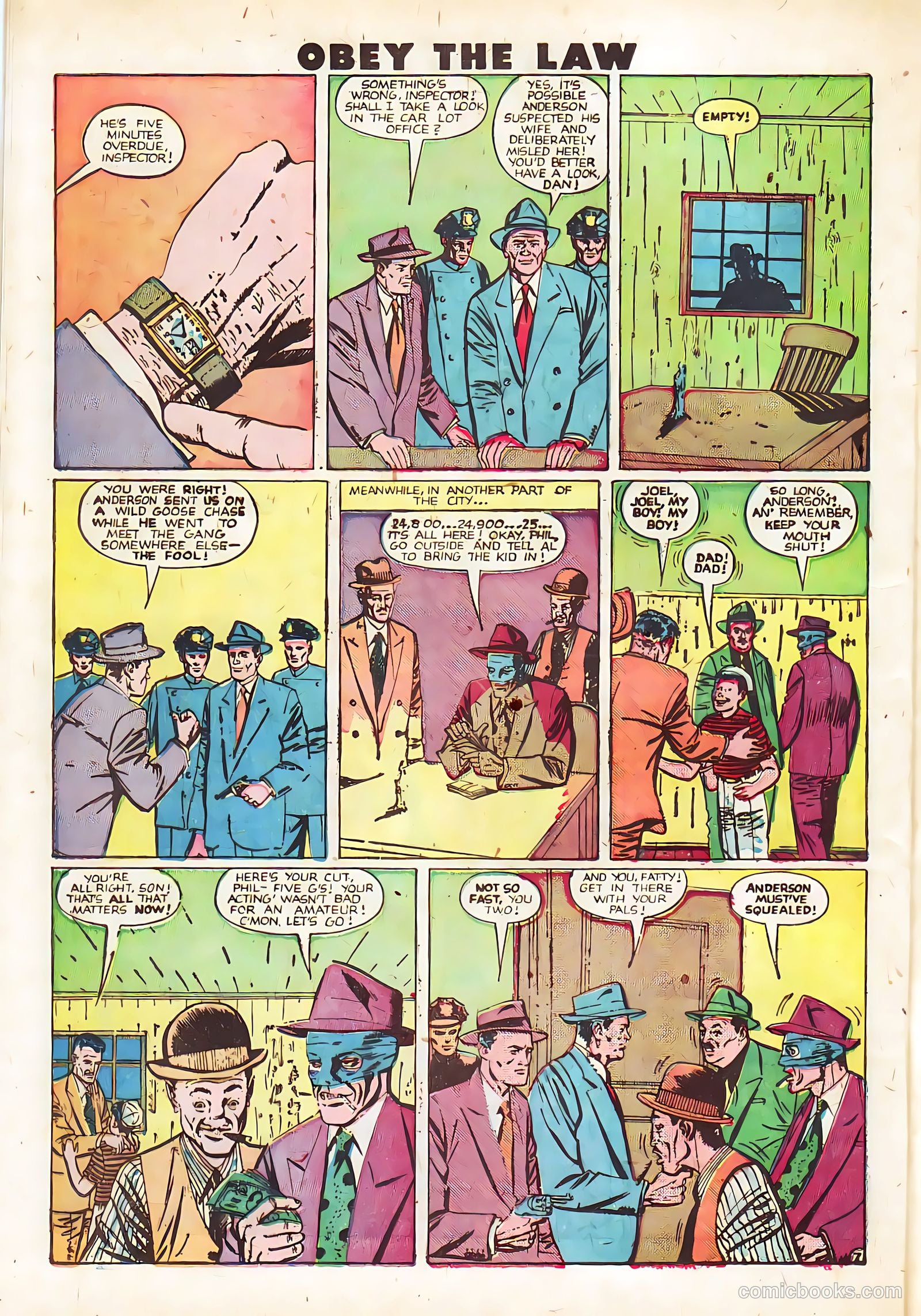 Crime and Punishment #20 (1949) — page 32 of 52