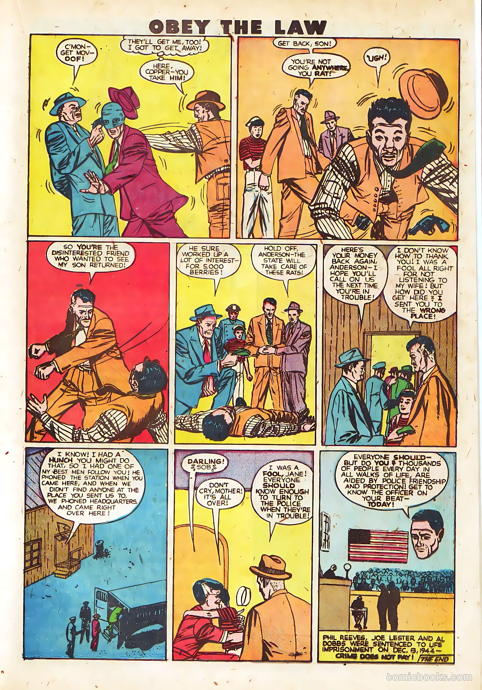 Crime and Punishment #20 (1949) — page 33 of 52