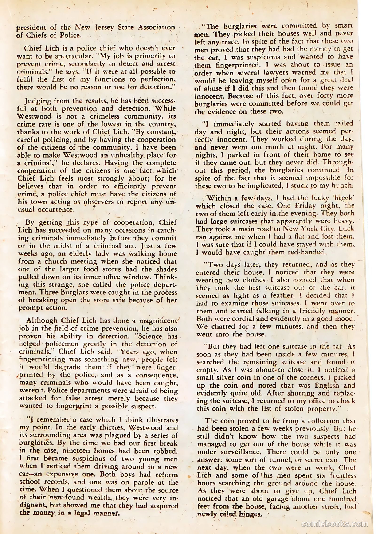 Crime and Punishment #20 (1949) — page 35 of 52