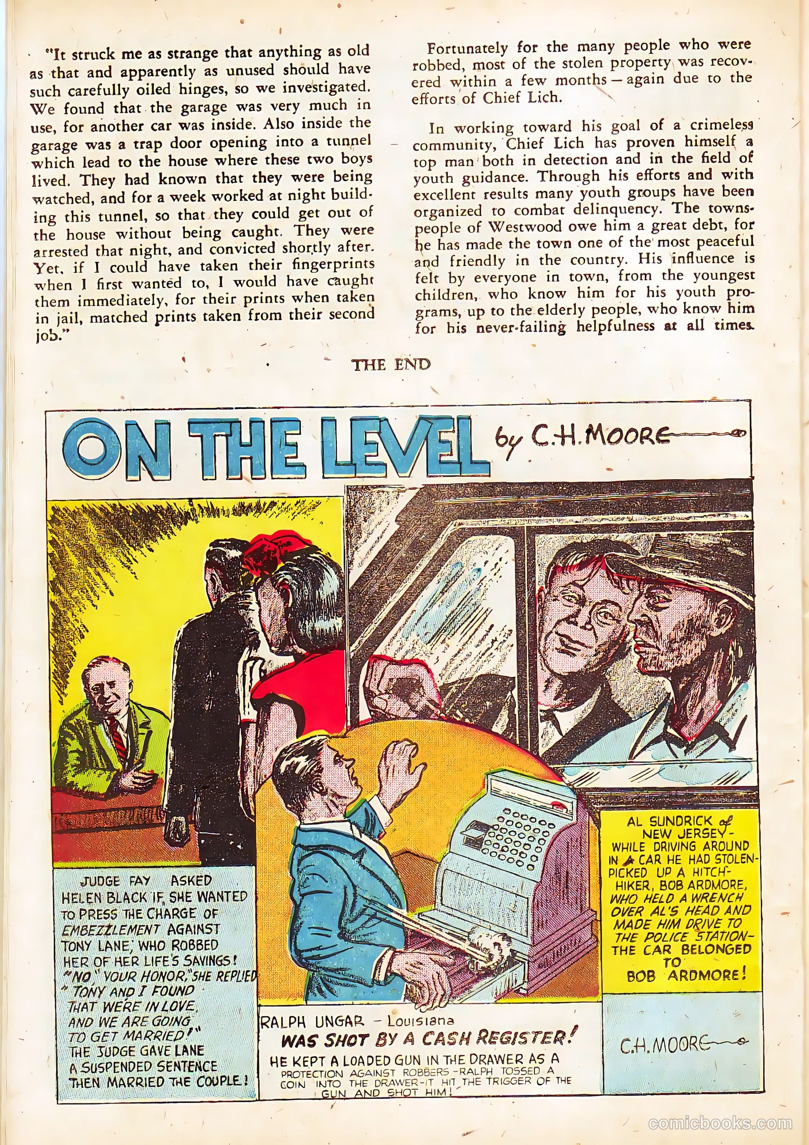 Crime and Punishment #20 (1949) — page 36 of 52