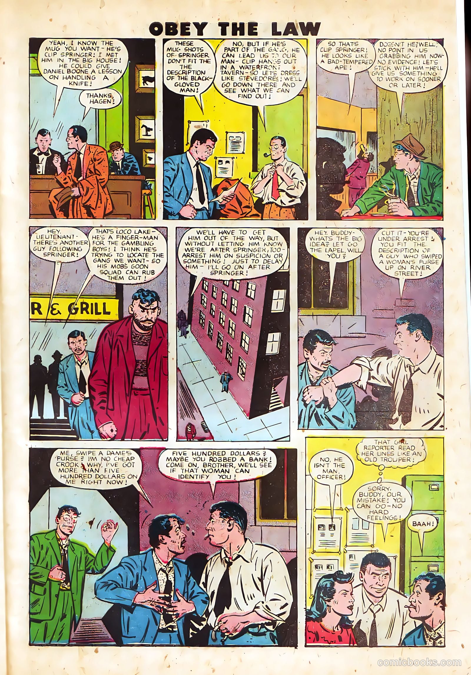 Crime and Punishment #20 (1949) — page 43 of 52