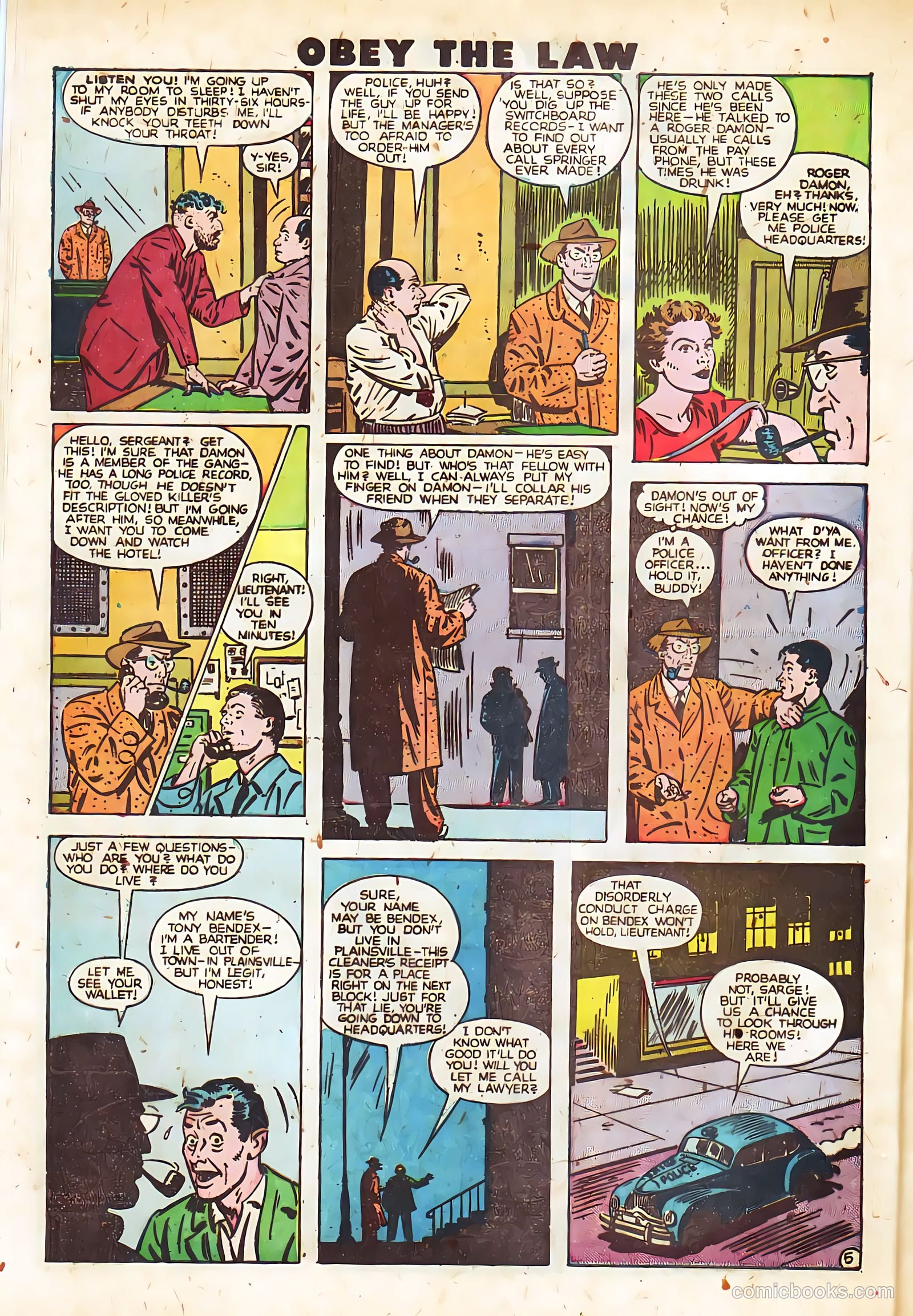 Crime and Punishment #20 (1949) — page 44 of 52