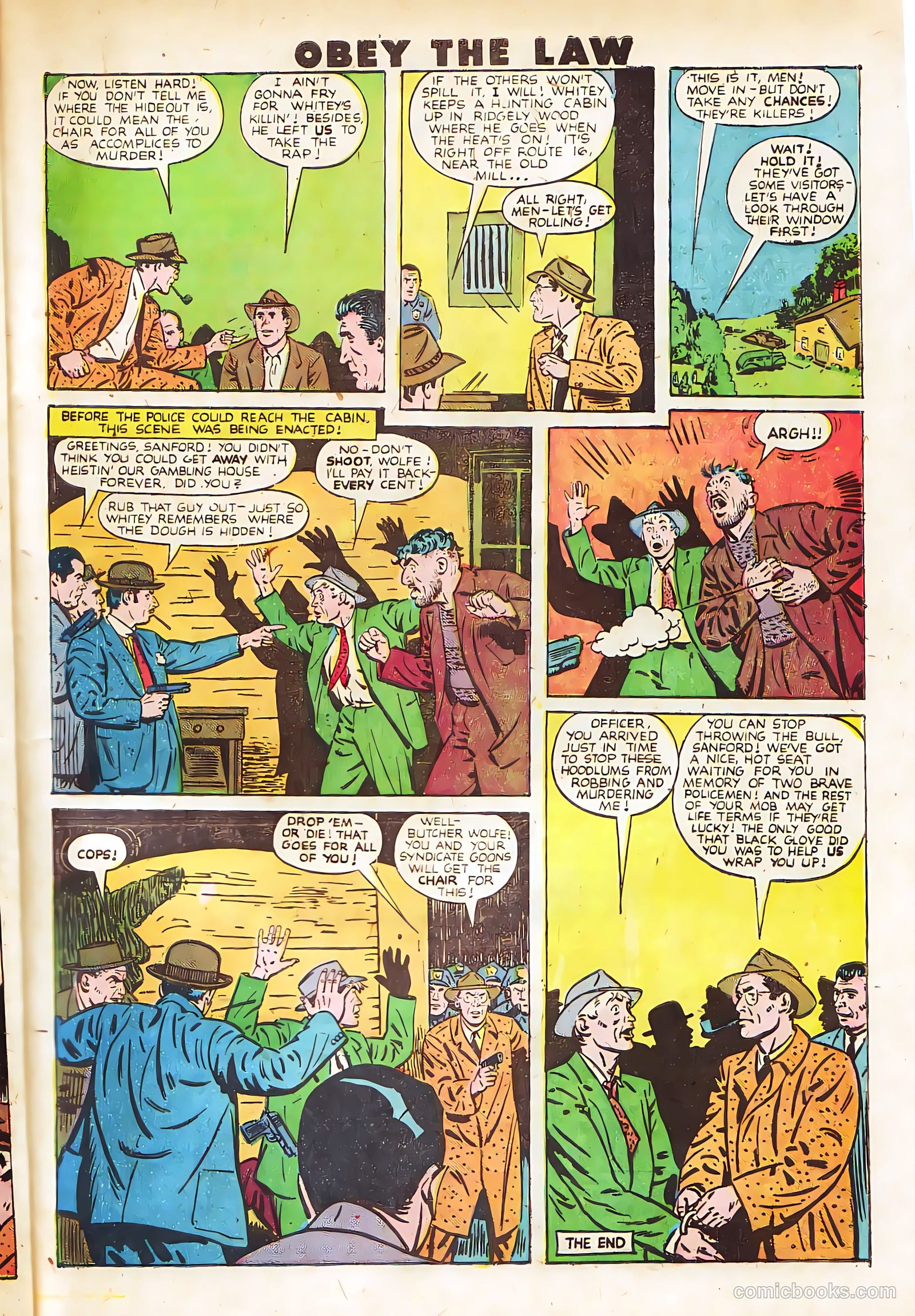 Crime and Punishment #20 (1949) — page 47 of 52