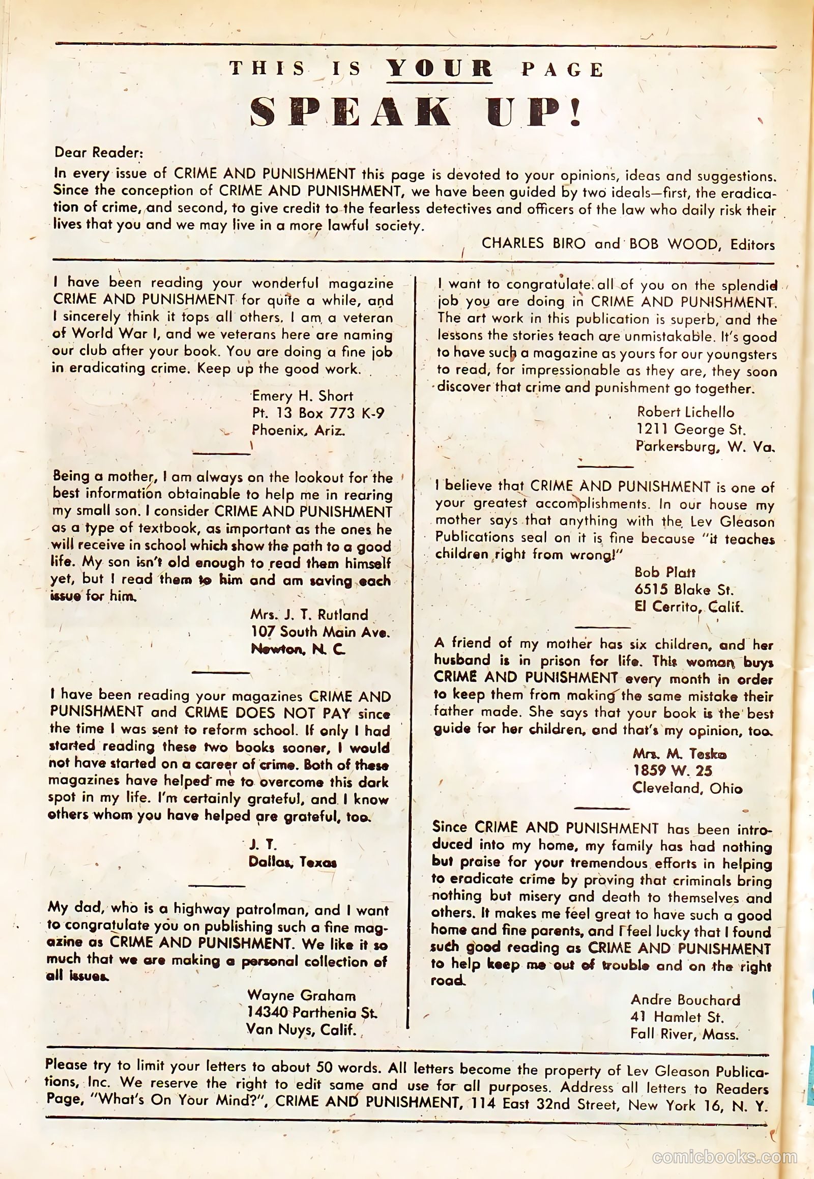 Crime and Punishment #20 (1949) — page 48 of 52