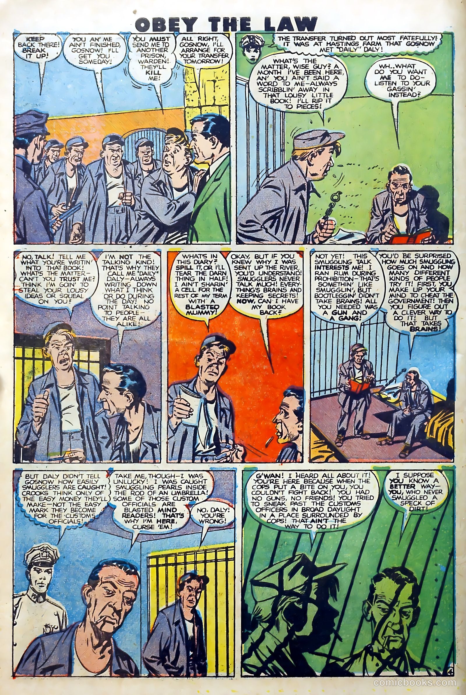 Crime and Punishment #21 (1949) — page 6 of 52