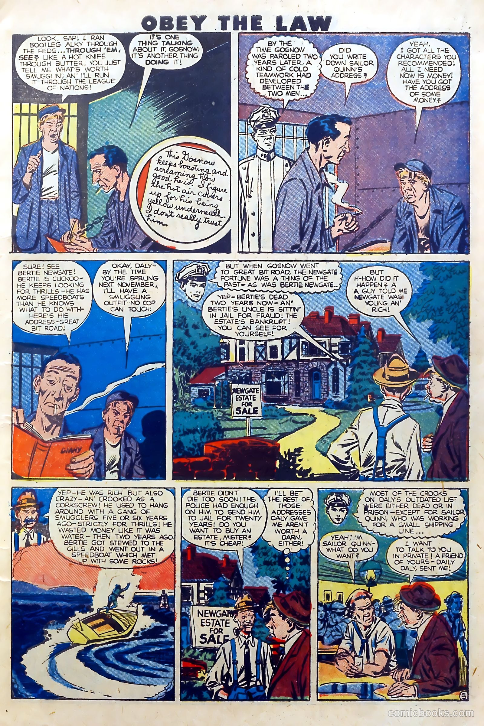 Crime and Punishment #21 (1949) — page 7 of 52