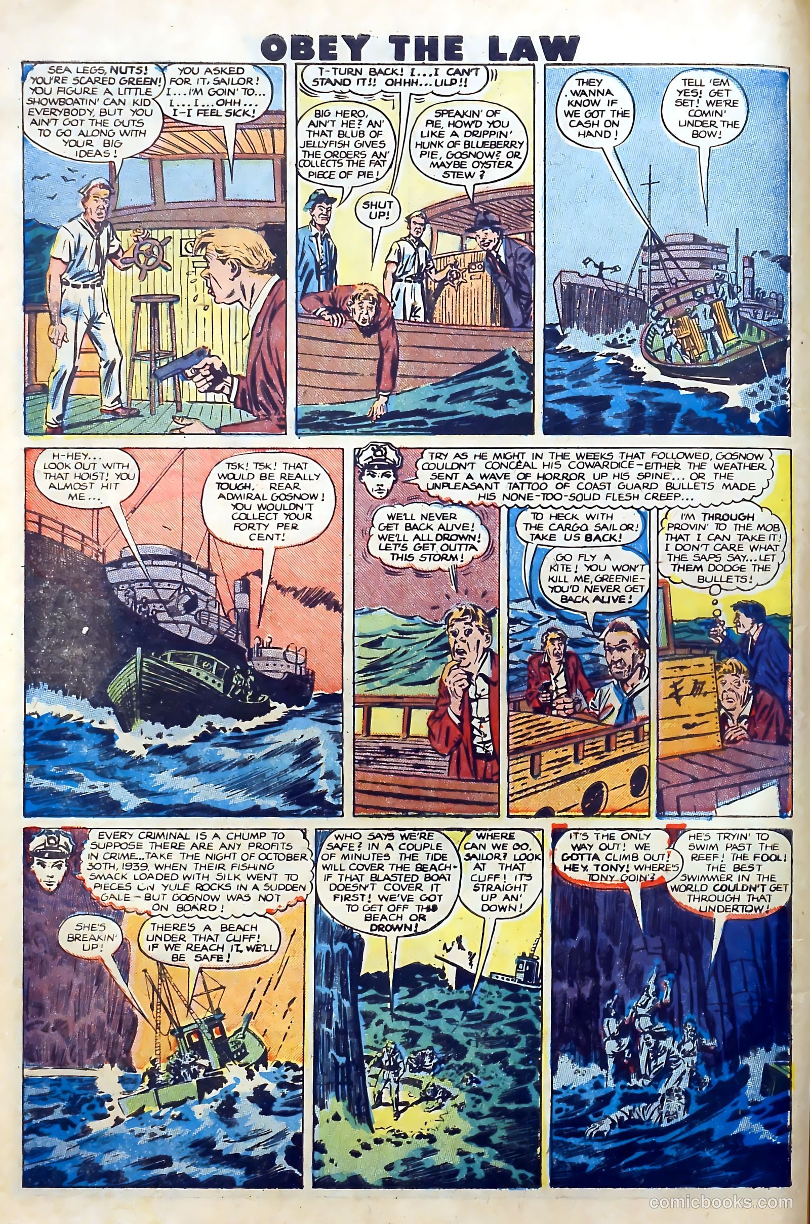Crime and Punishment #21 (1949) — page 10 of 52