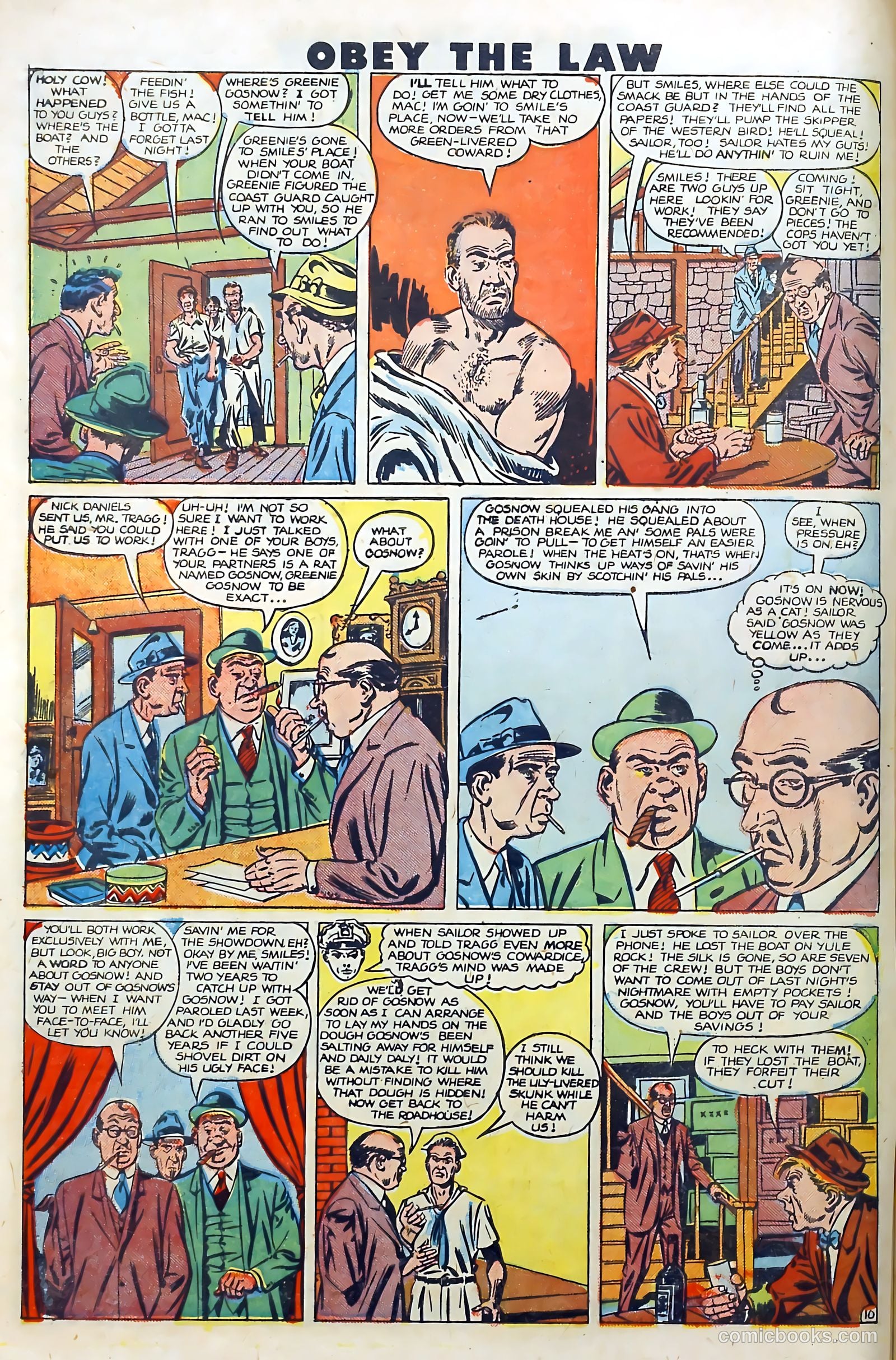 Crime and Punishment #21 (1949) — page 12 of 52