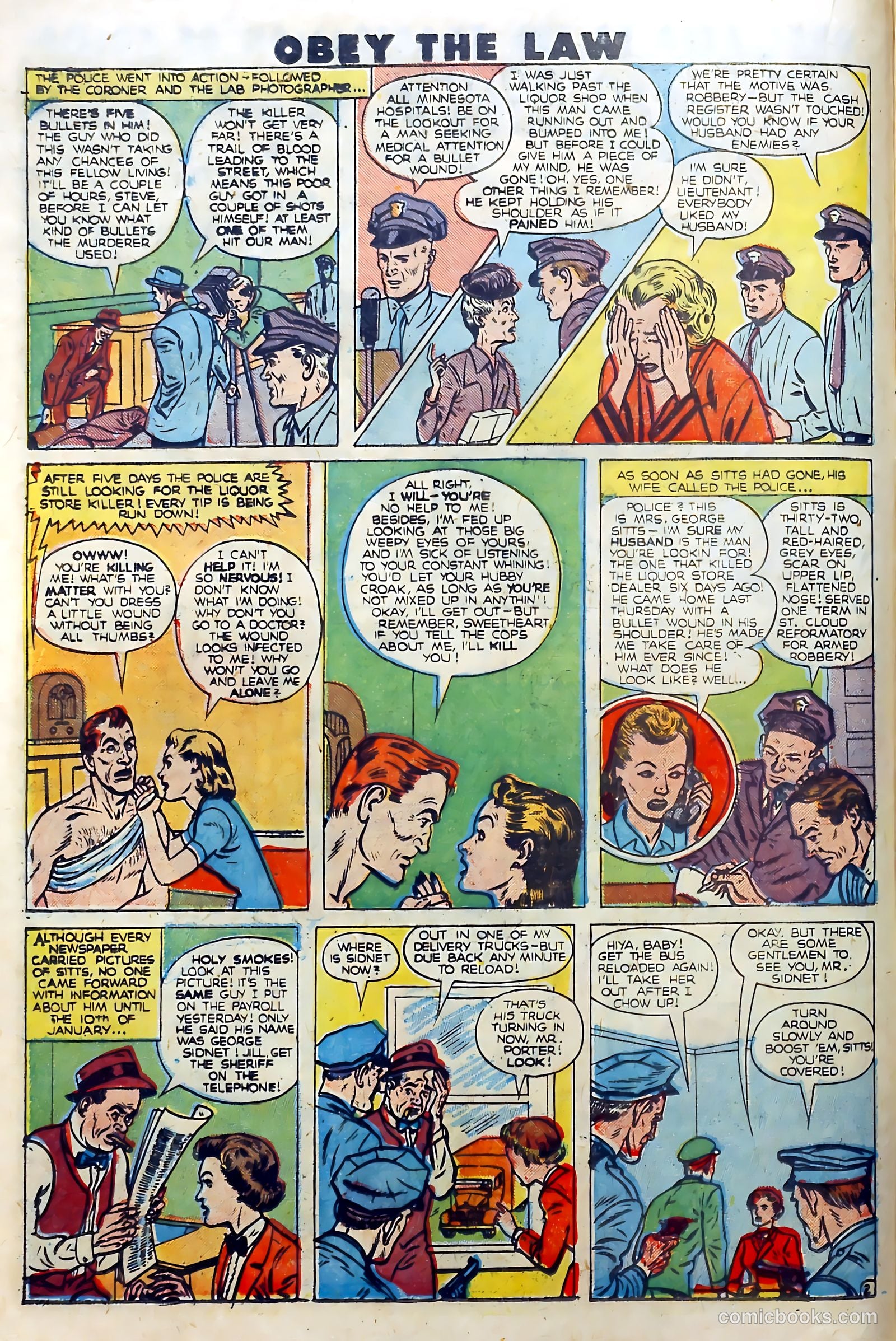 Crime and Punishment #21 (1949) — page 18 of 52