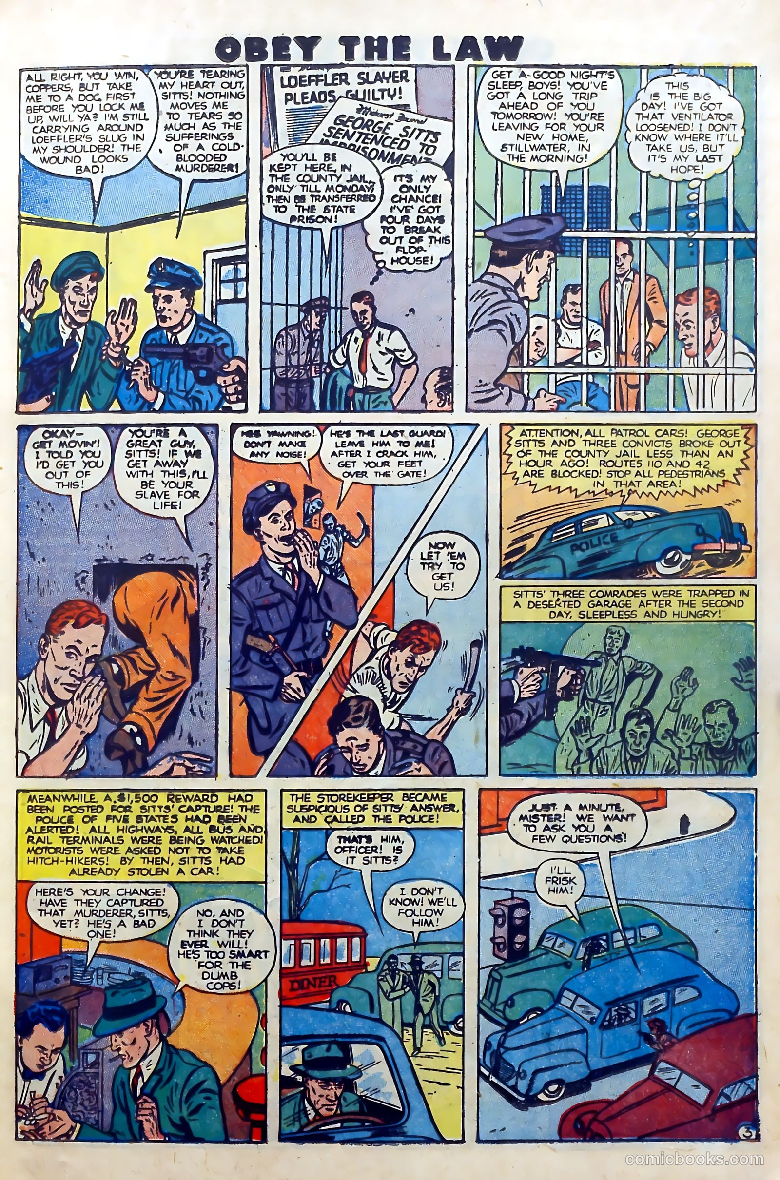 Crime and Punishment #21 (1949) — page 19 of 52