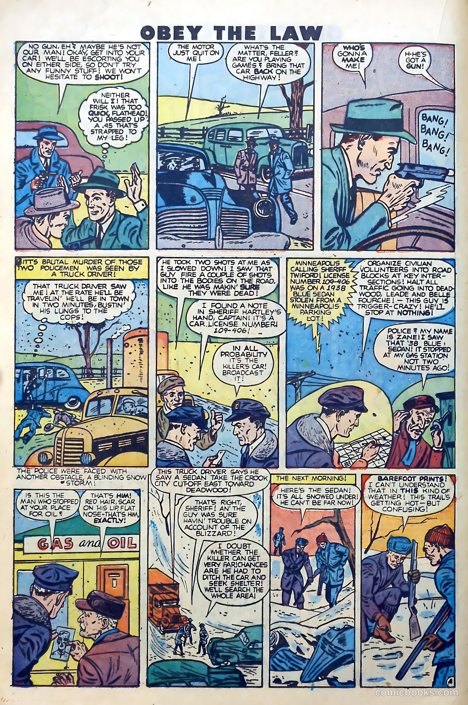 Crime and Punishment #21 (1949) — page 20 of 52