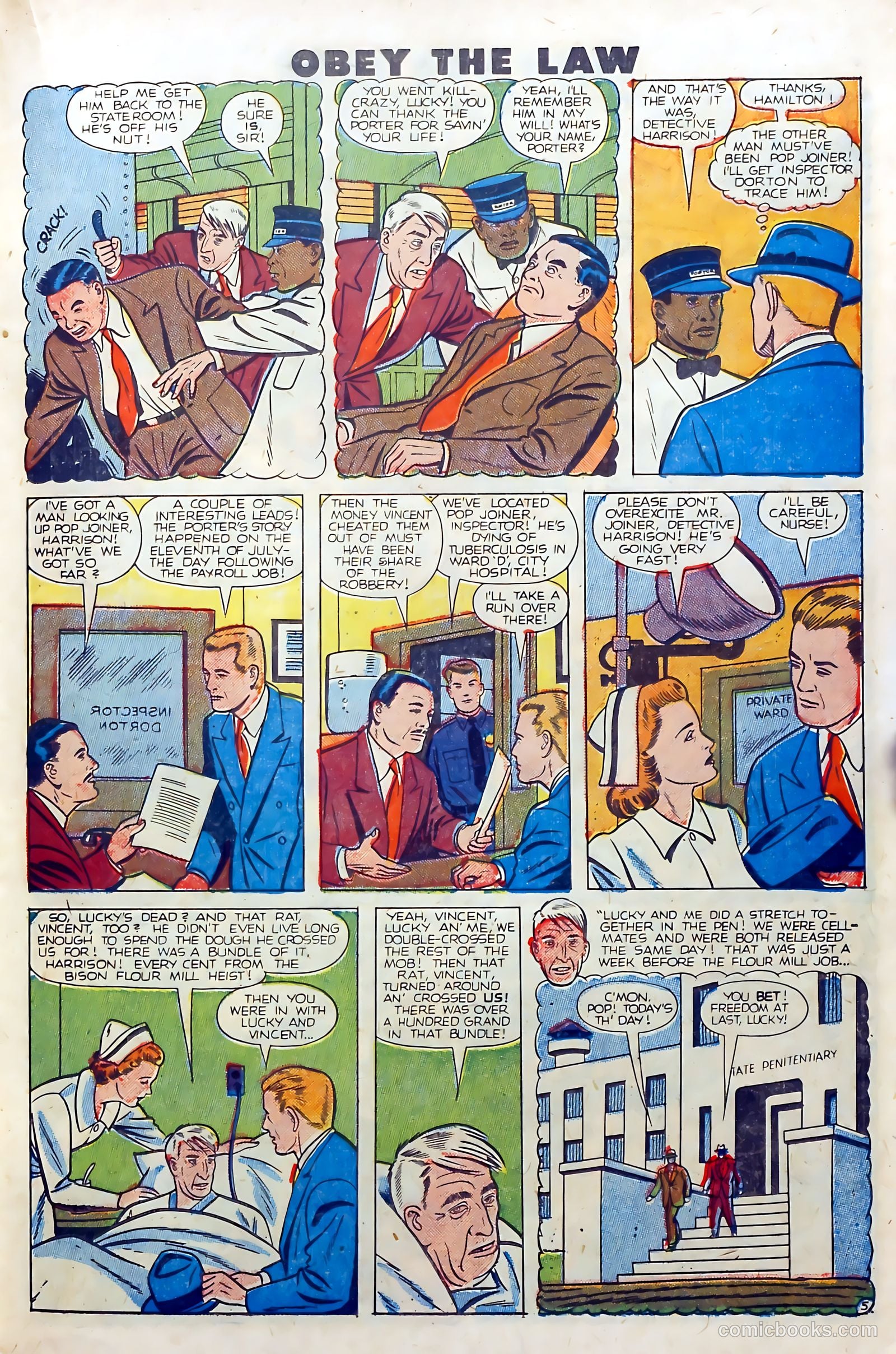 Crime and Punishment #21 (1949) — page 27 of 52