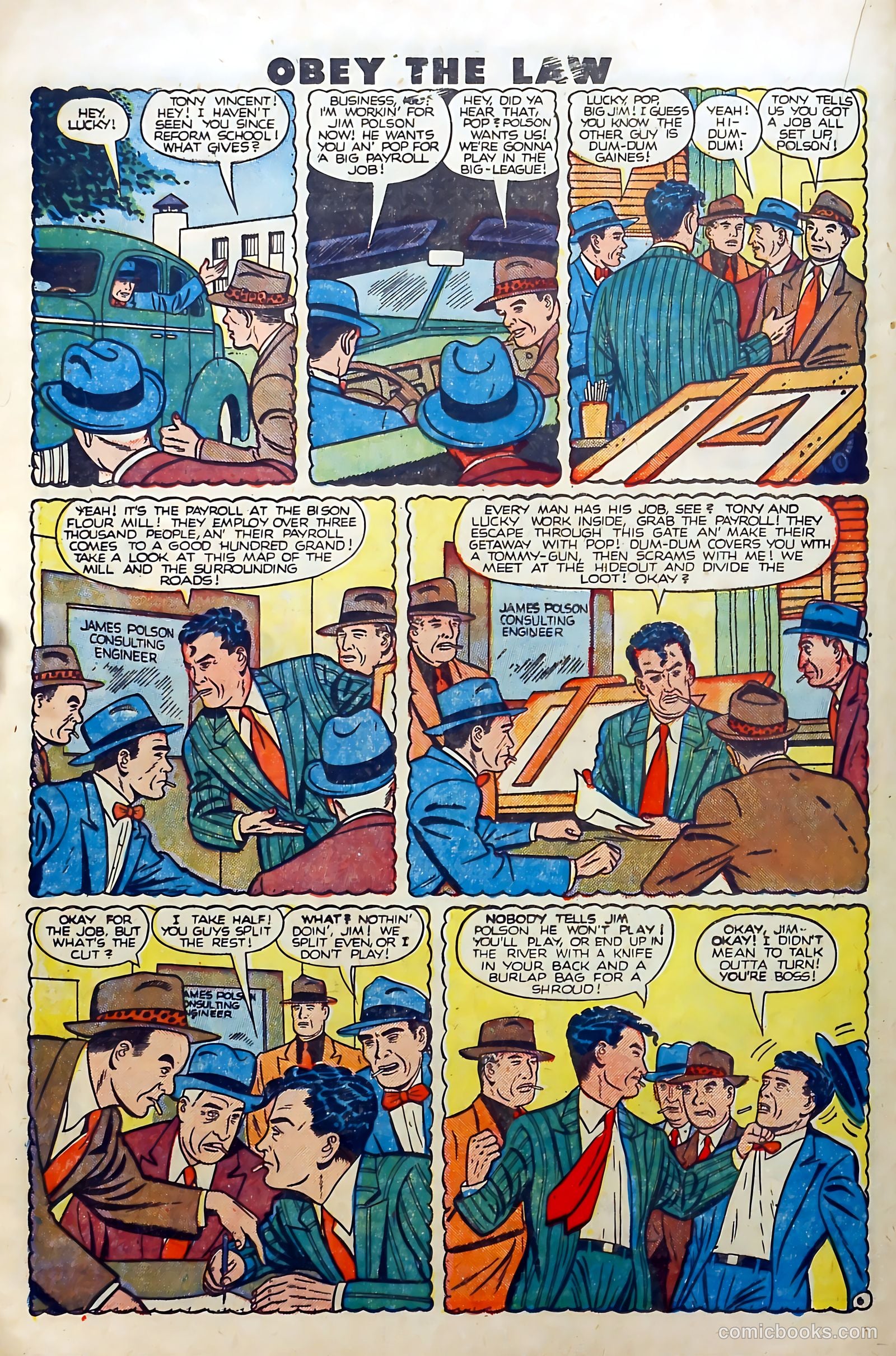 Crime and Punishment #21 (1949) — page 28 of 52