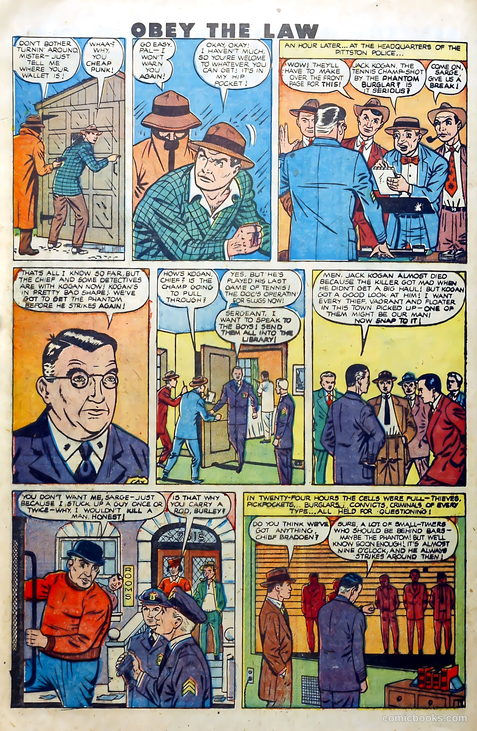 Crime and Punishment #21 (1949) — page 40 of 52