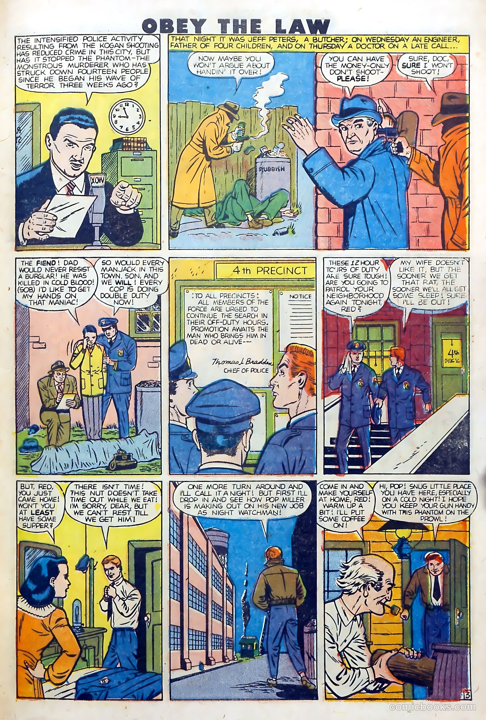 Crime and Punishment #21 (1949) — page 41 of 52