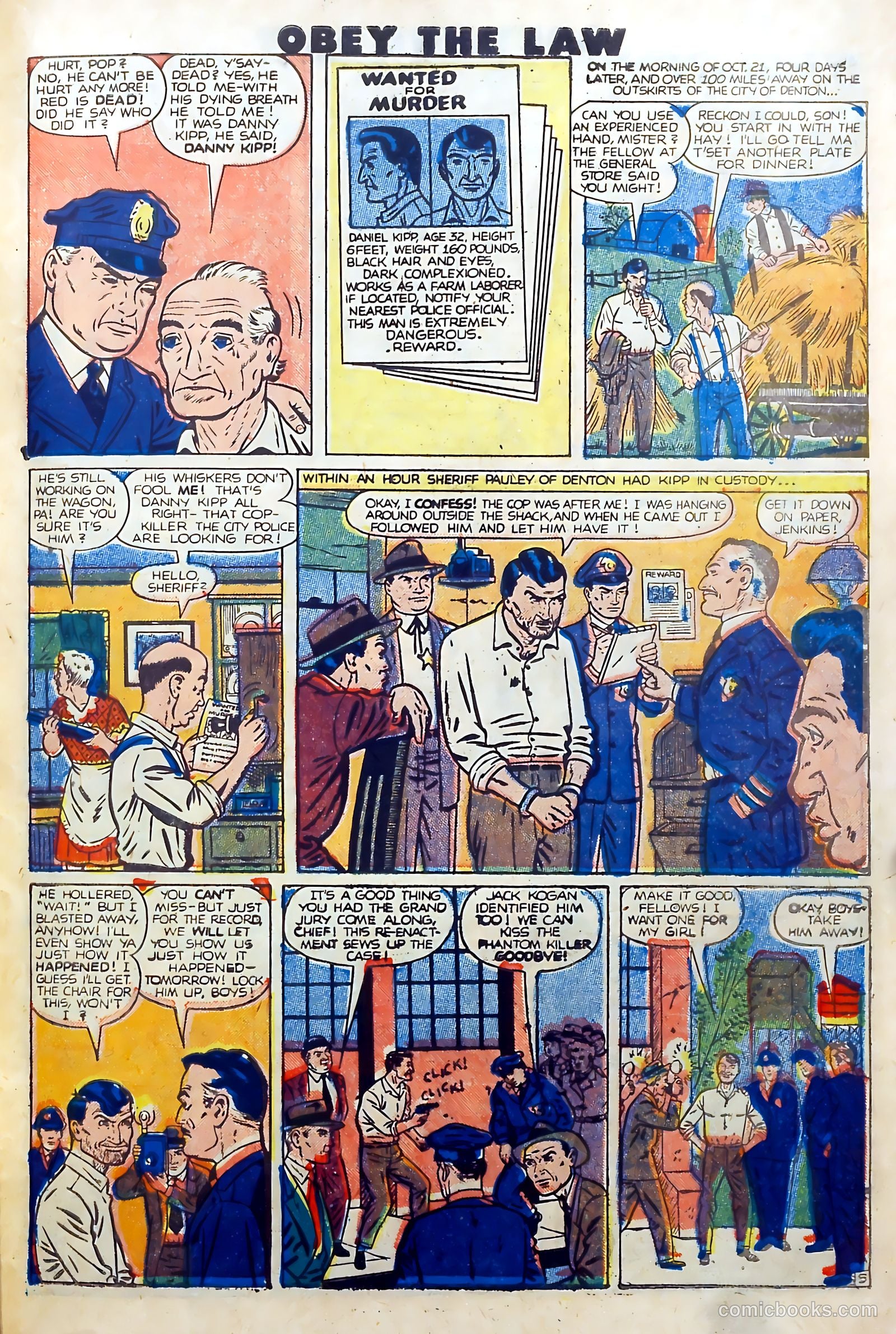 Crime and Punishment #21 (1949) — page 43 of 52