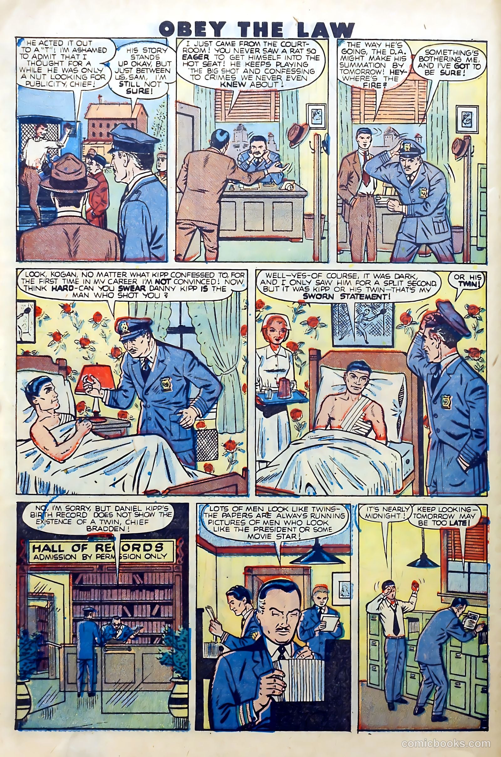 Crime and Punishment #21 (1949) — page 44 of 52
