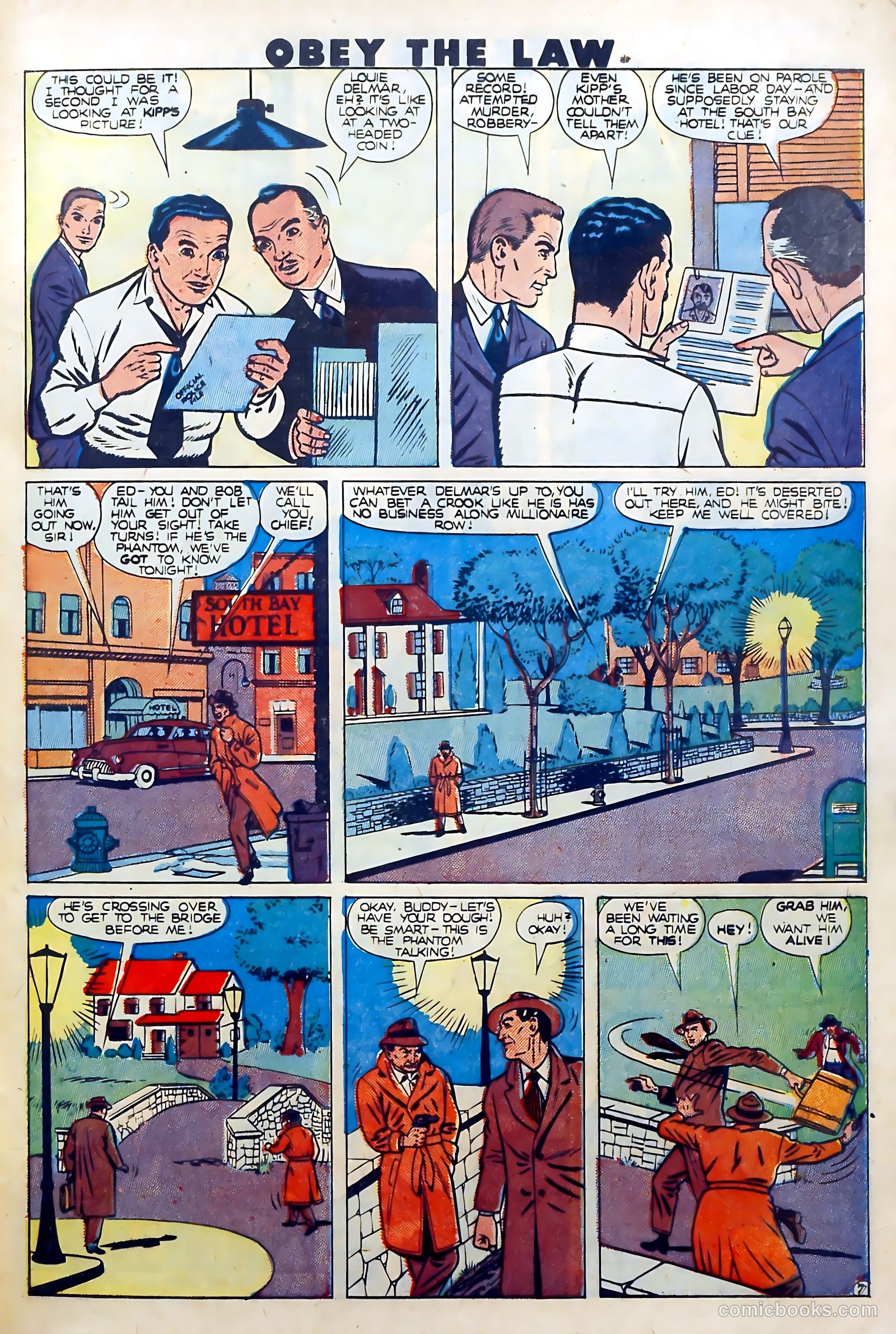 Crime and Punishment #21 (1949) — page 45 of 52