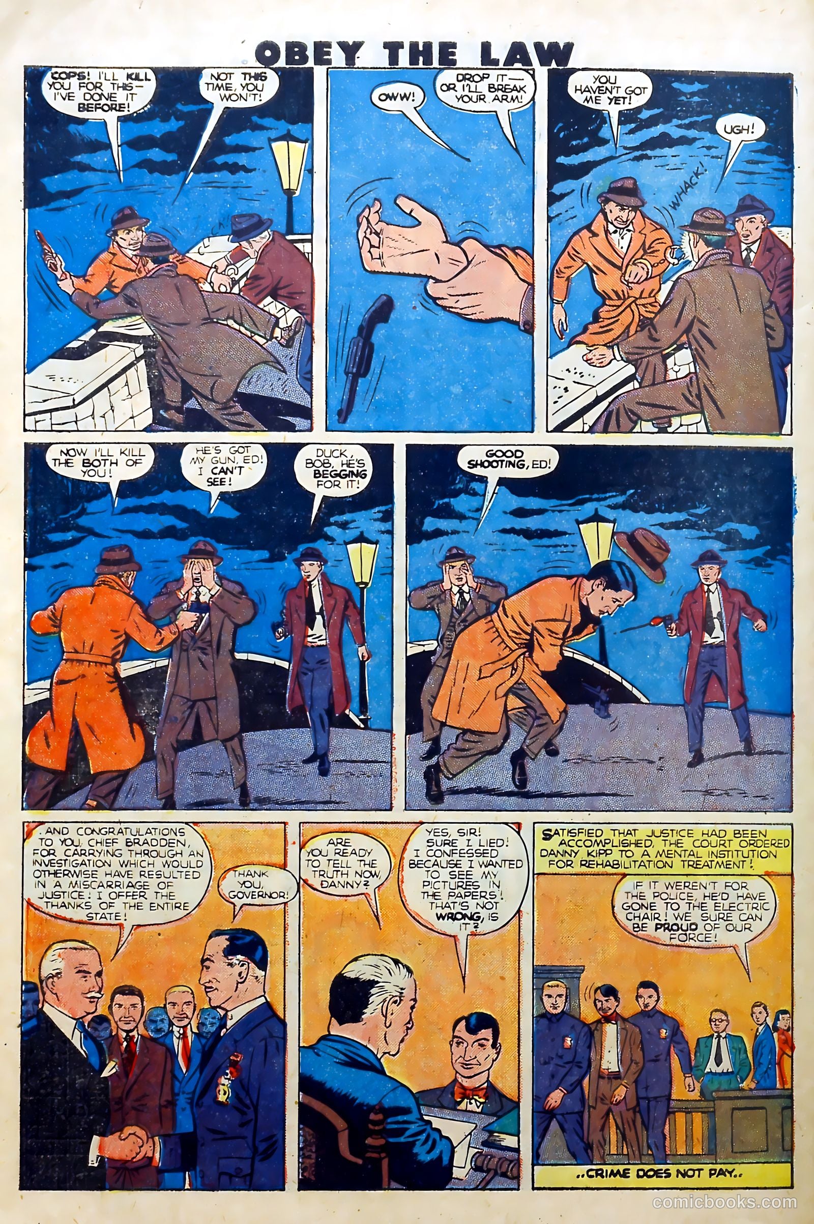Crime and Punishment #21 (1949) — page 46 of 52