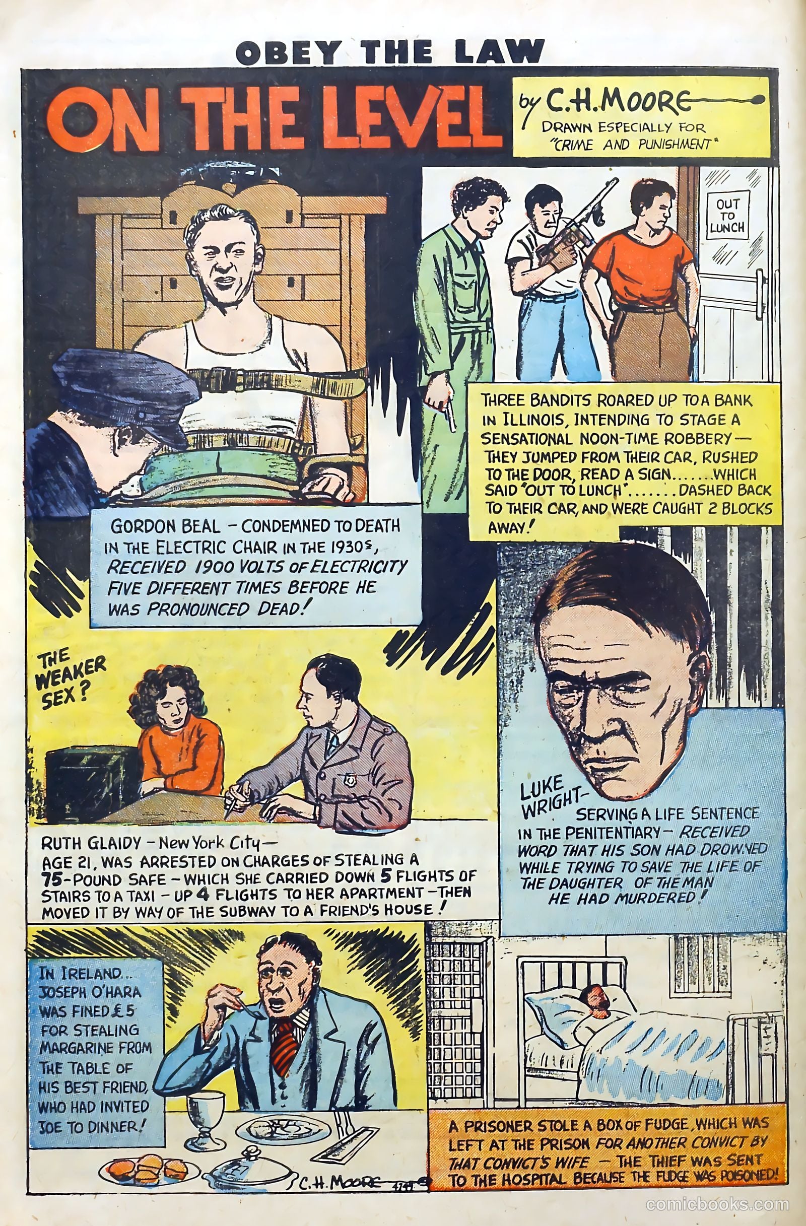Crime and Punishment #21 (1949) — page 48 of 52