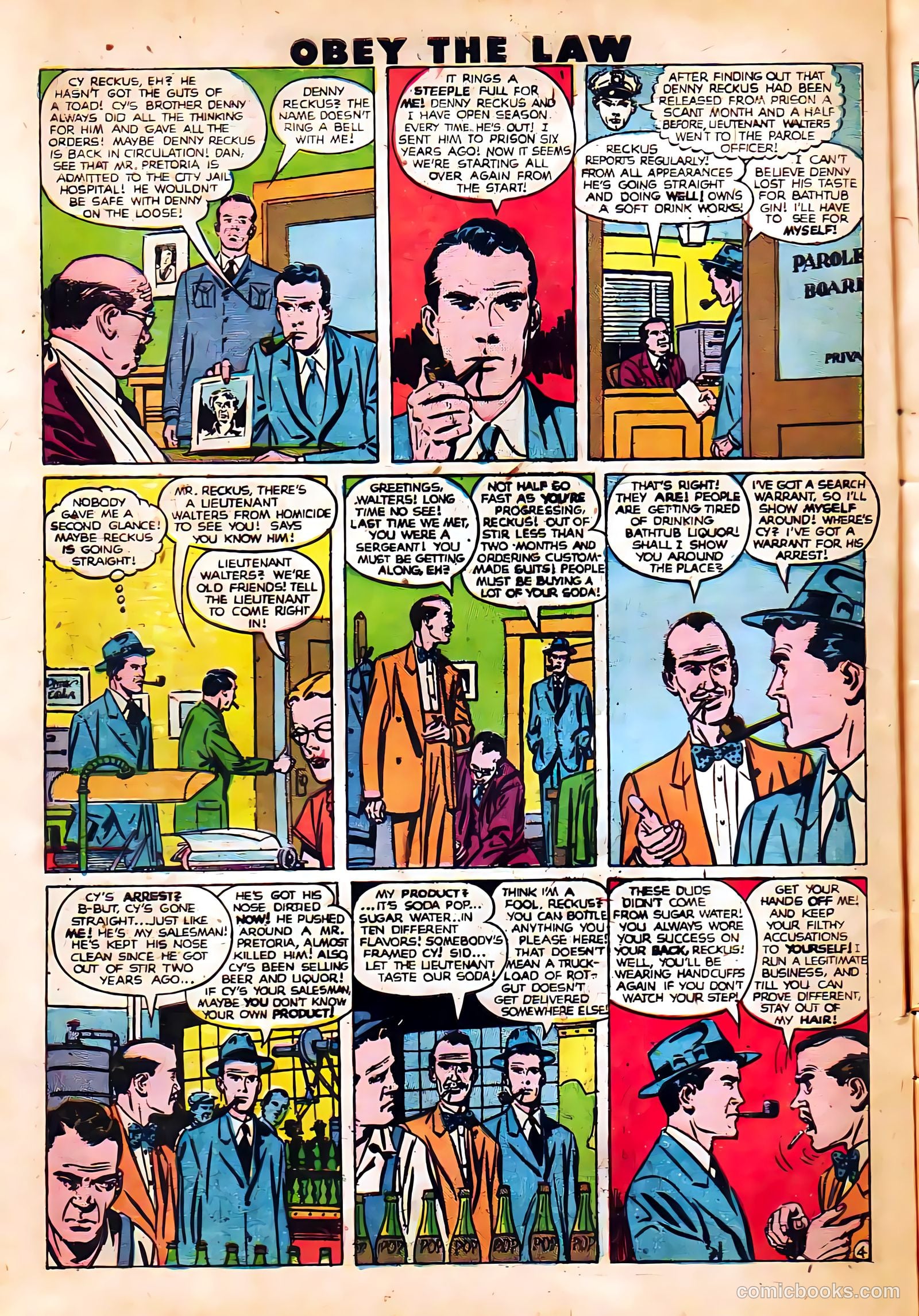 Crime and Punishment #22 (1950) — page 6 of 52