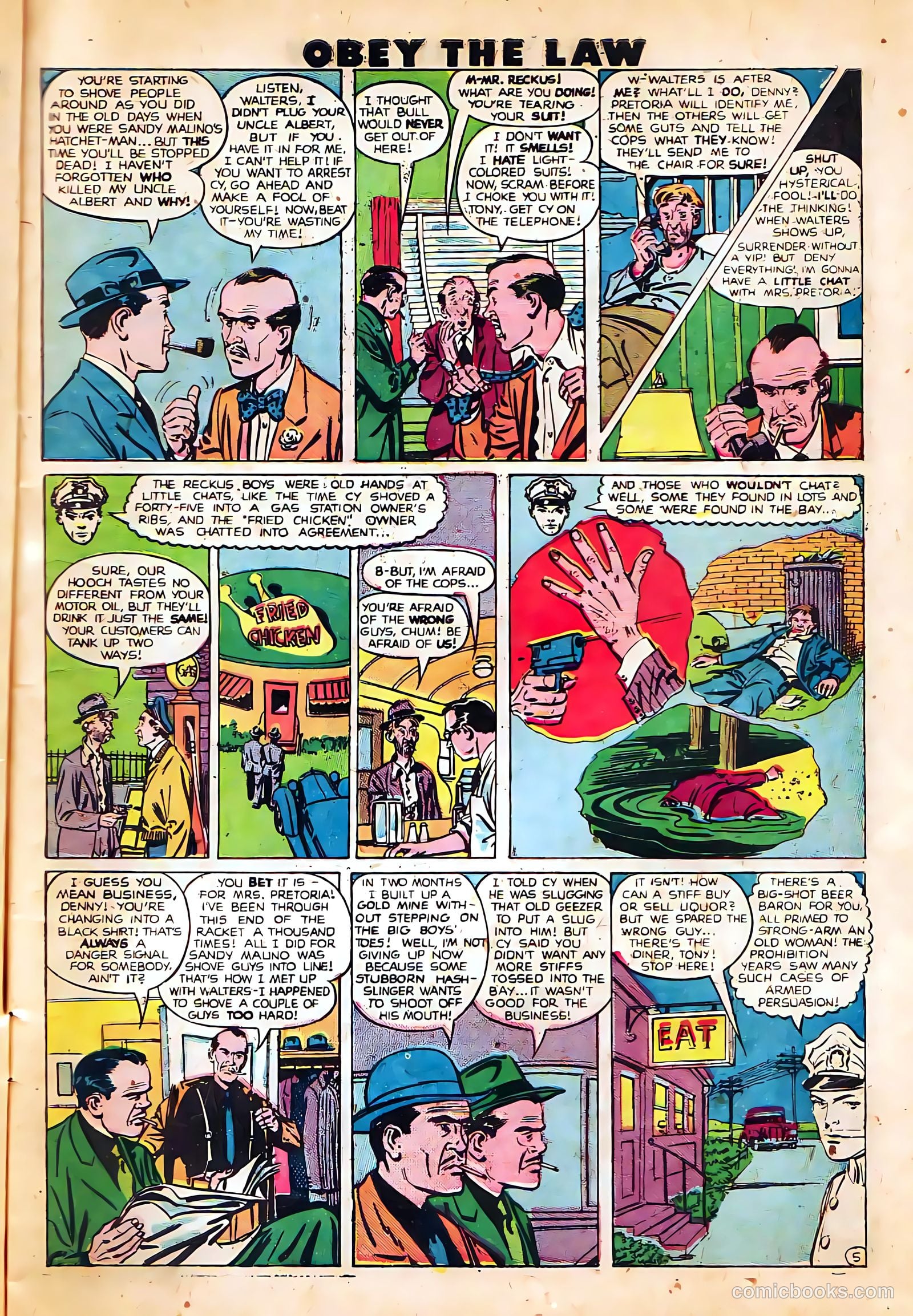 Crime and Punishment #22 (1950) — page 7 of 52