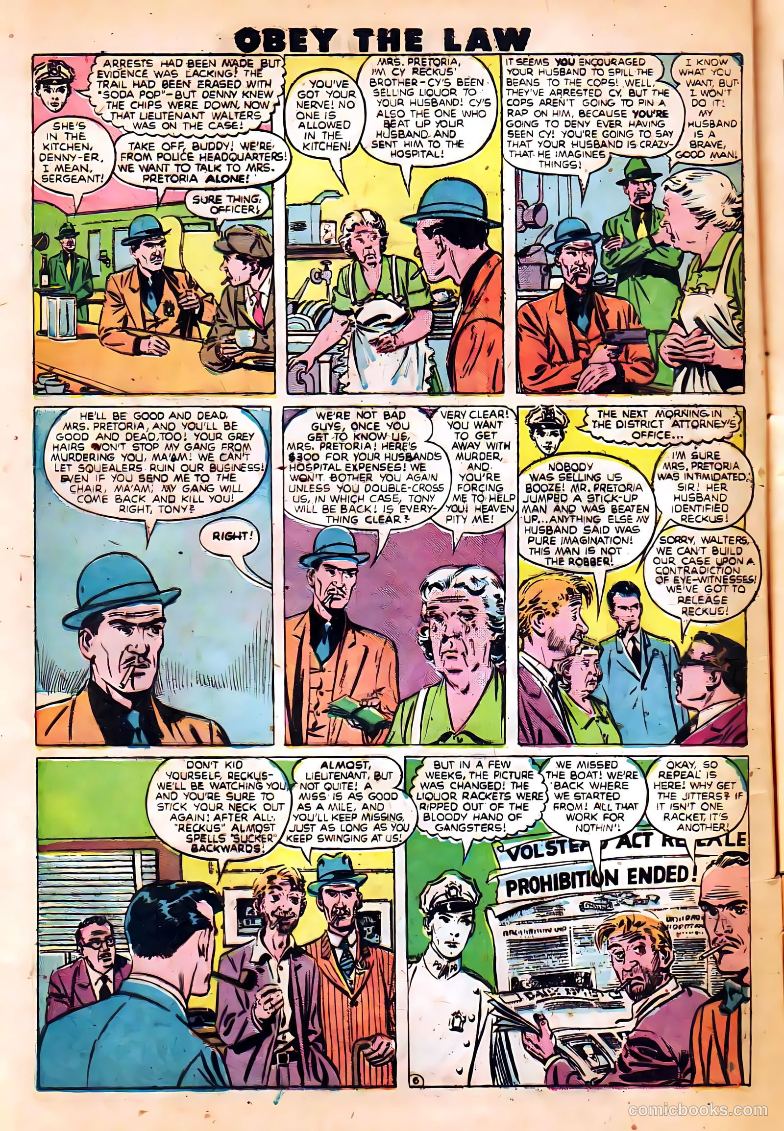 Crime and Punishment #22 (1950) — page 8 of 52