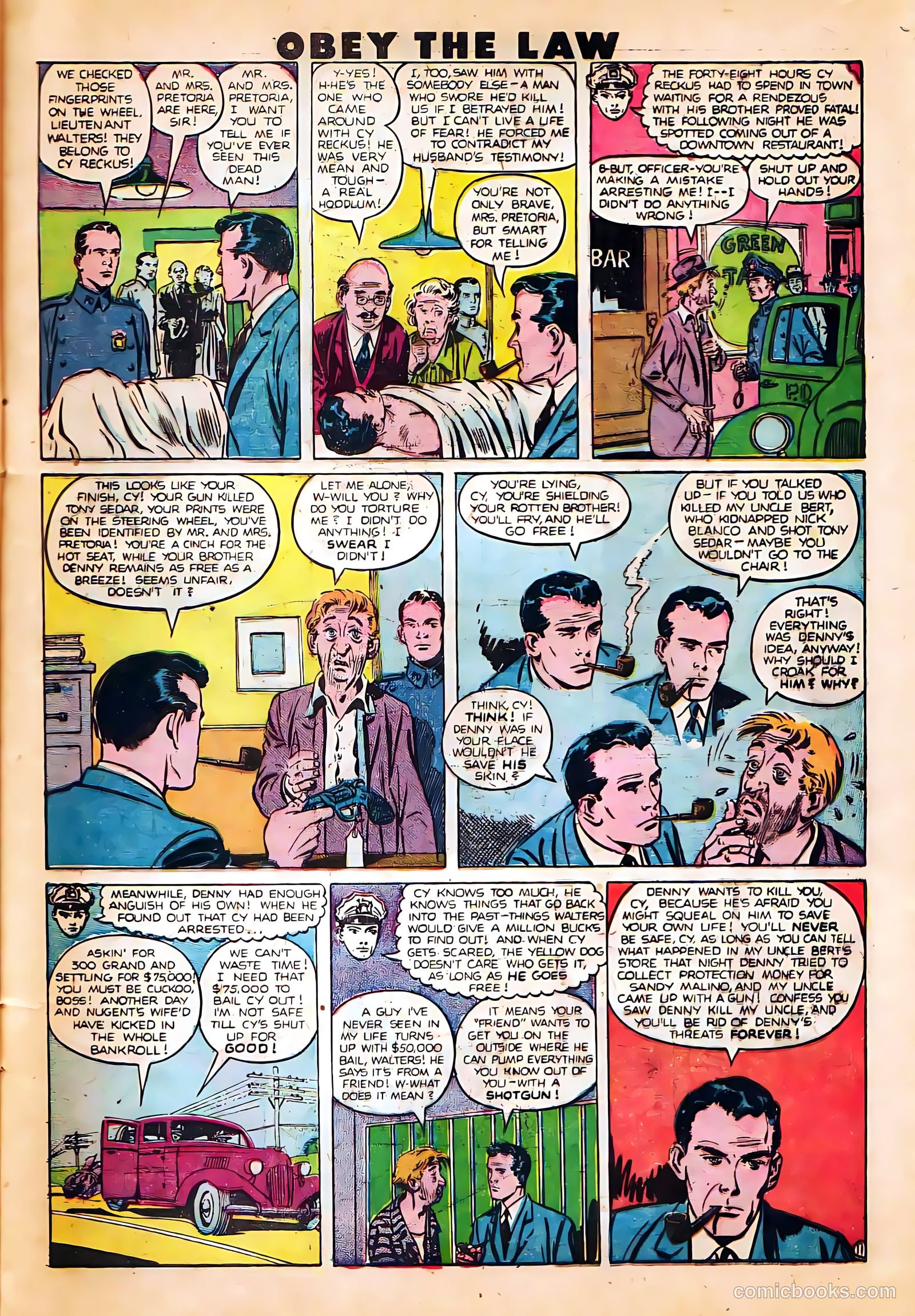 Crime and Punishment #22 (1950) — page 13 of 52
