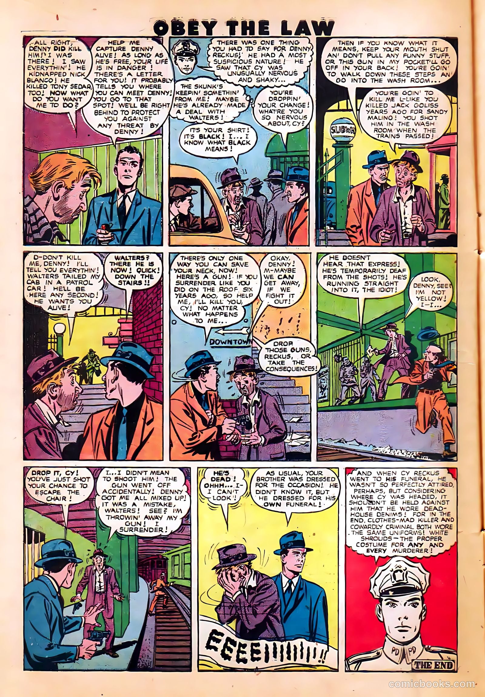 Crime and Punishment #22 (1950) — page 14 of 52
