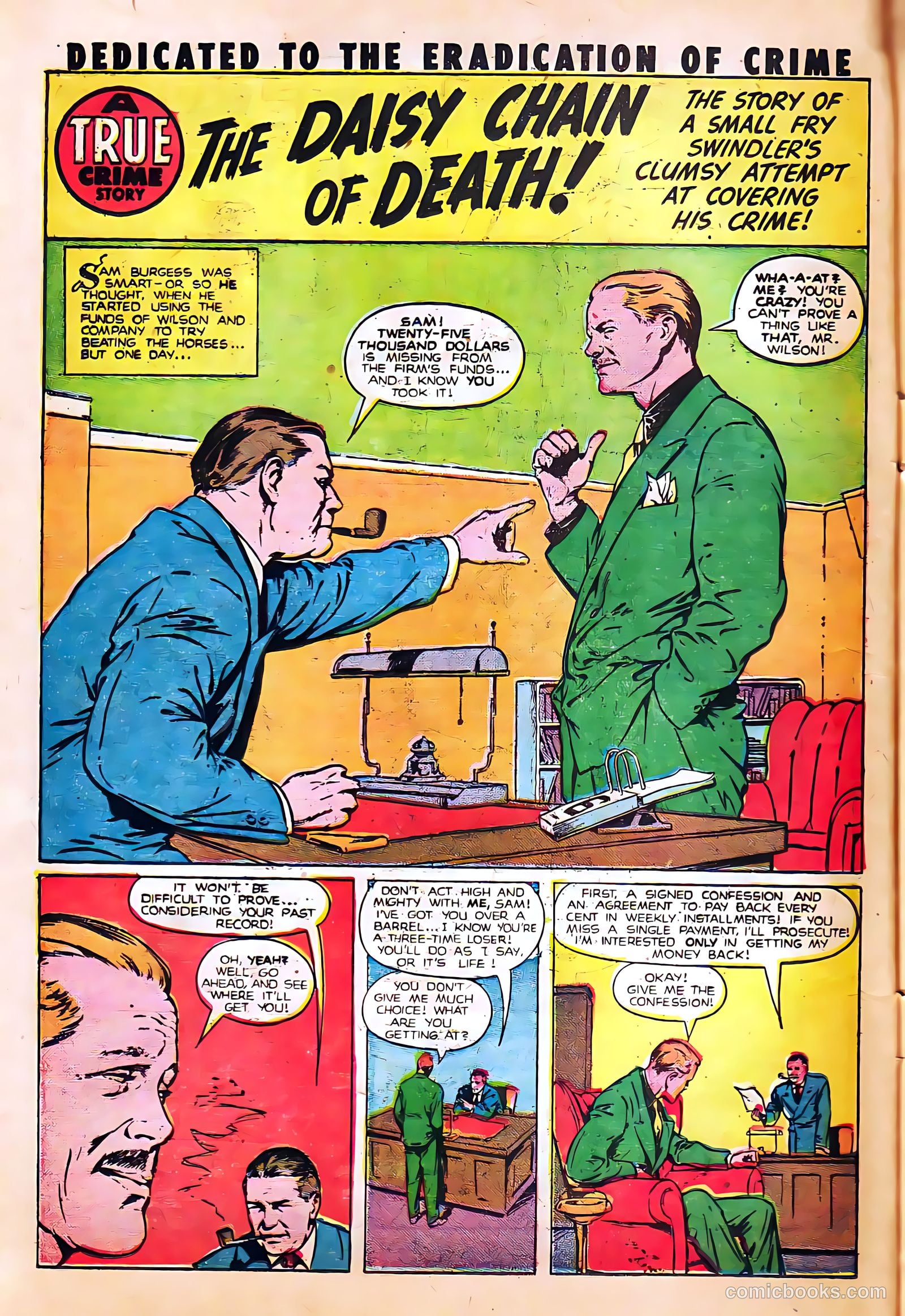 Crime and Punishment #22 (1950) — page 16 of 52